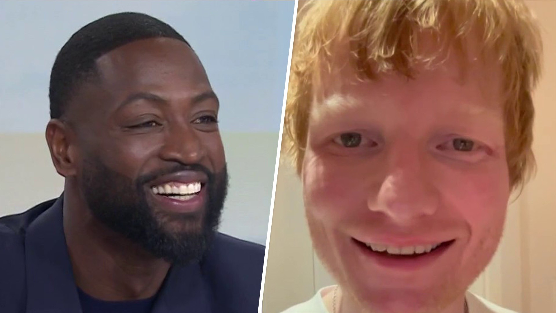 Dwyane Wade gets surprise message from Ed Sheeran on TODAY!