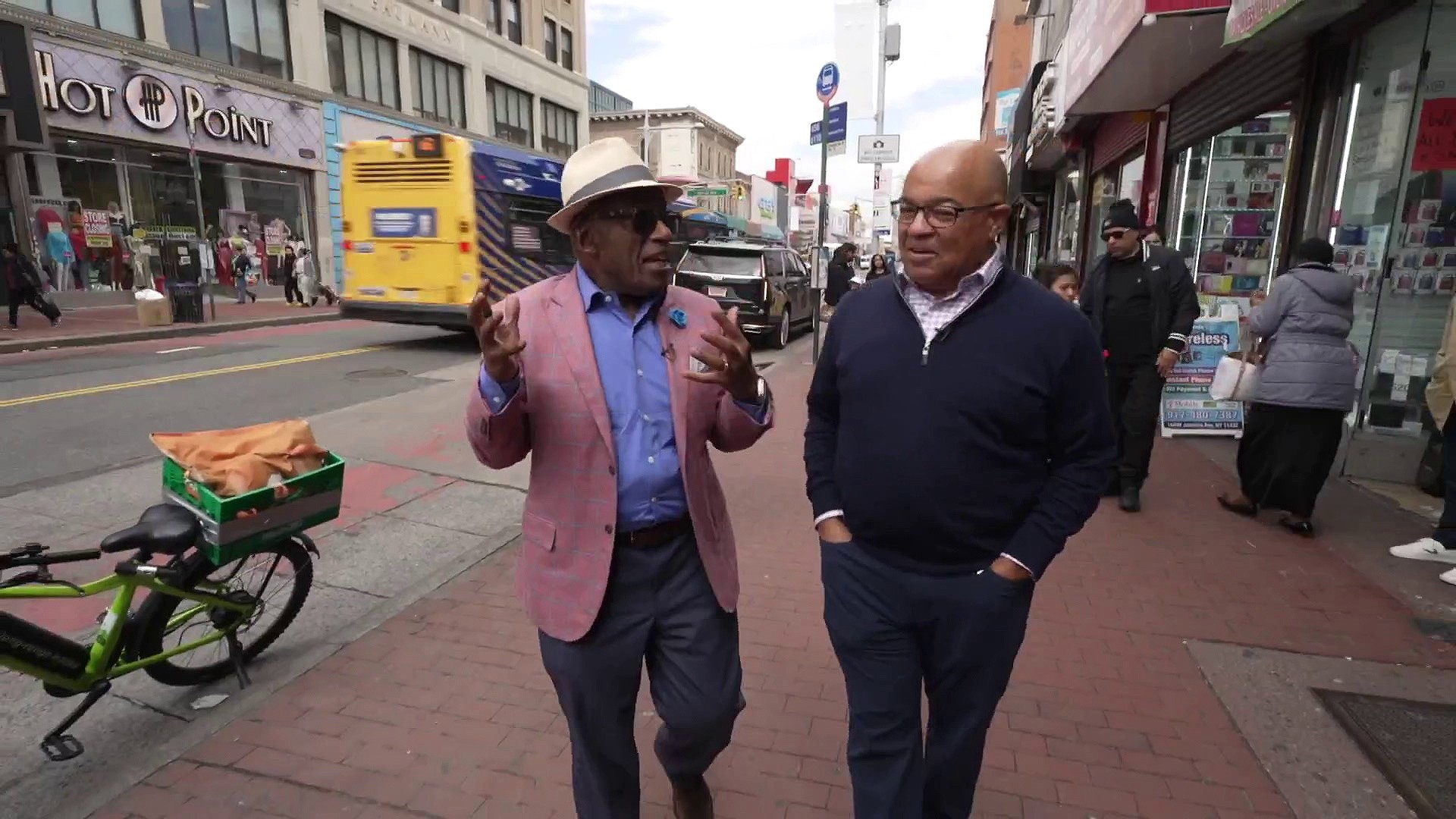 Kings of Queens: Mike Tirico and Al Roker return to their hometown