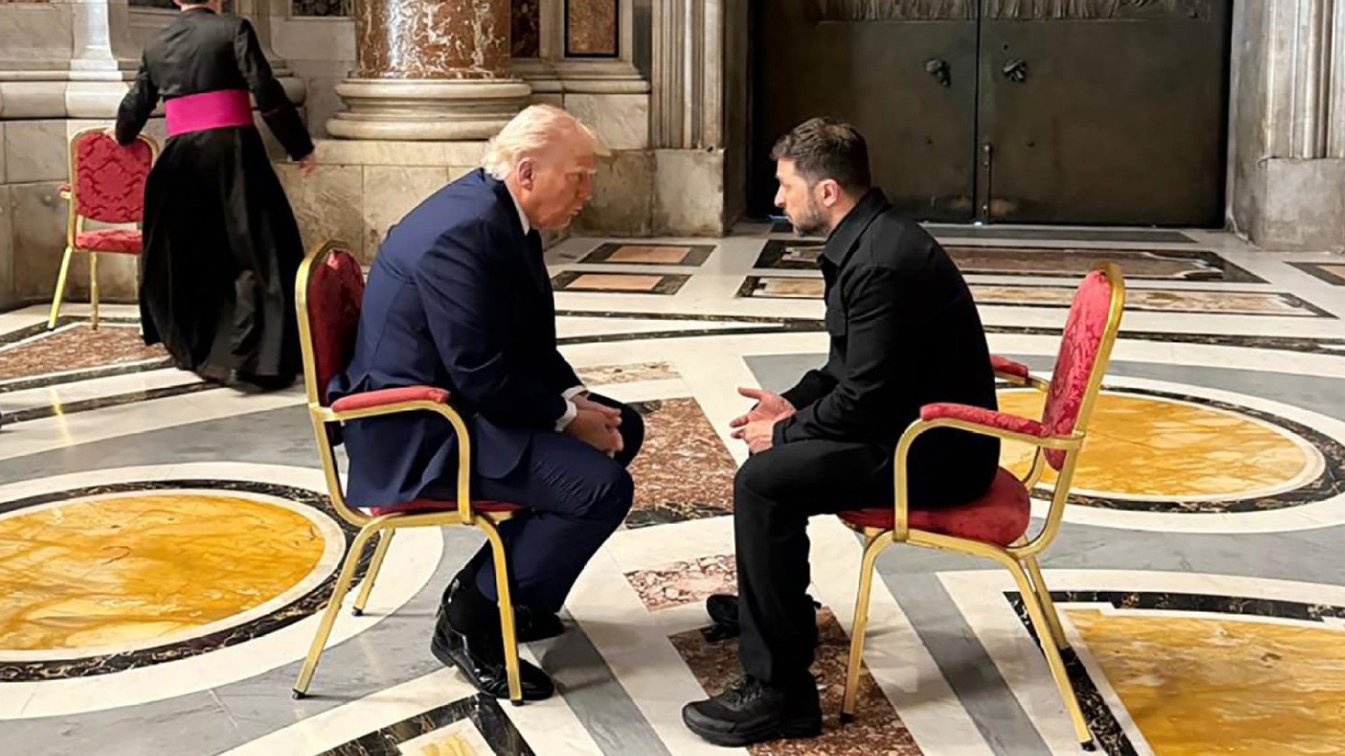President Trump and Ukrainian President Zelenskyy.