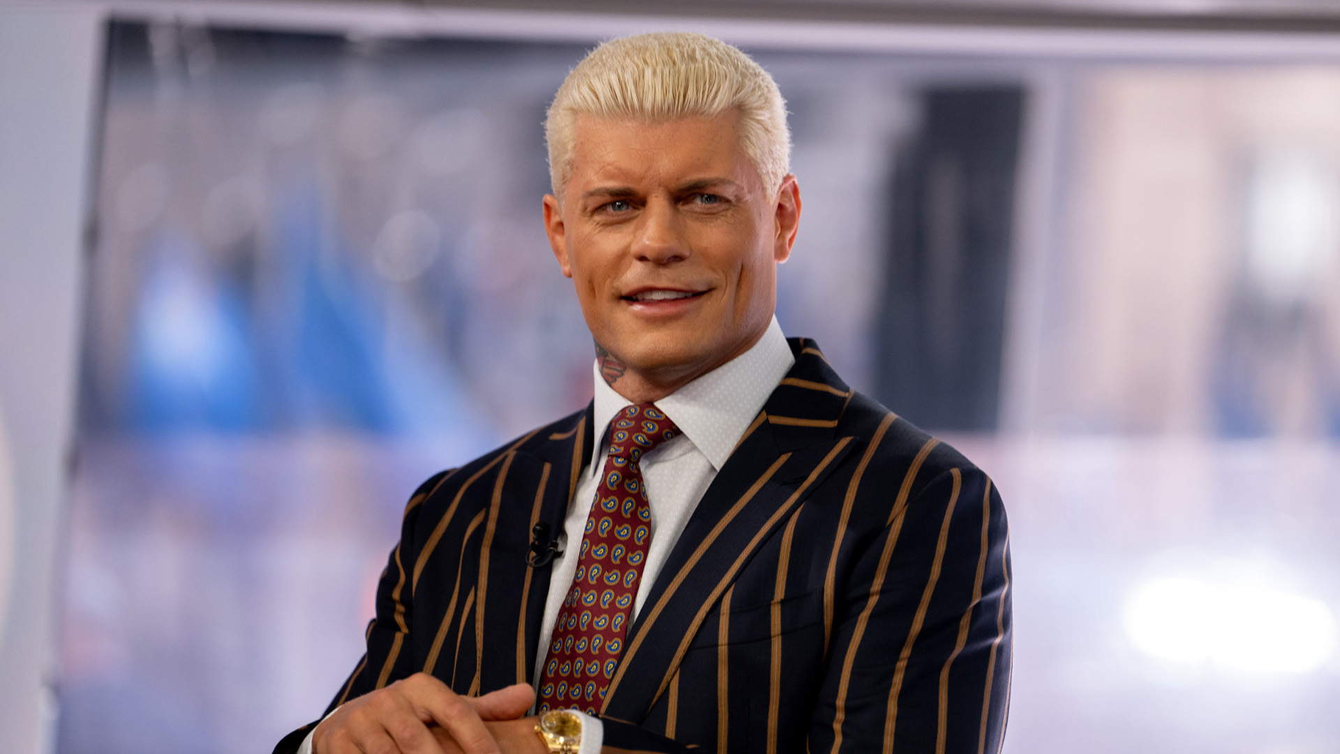 WWE star Cody Rhodes on how he explains his job to his daughter