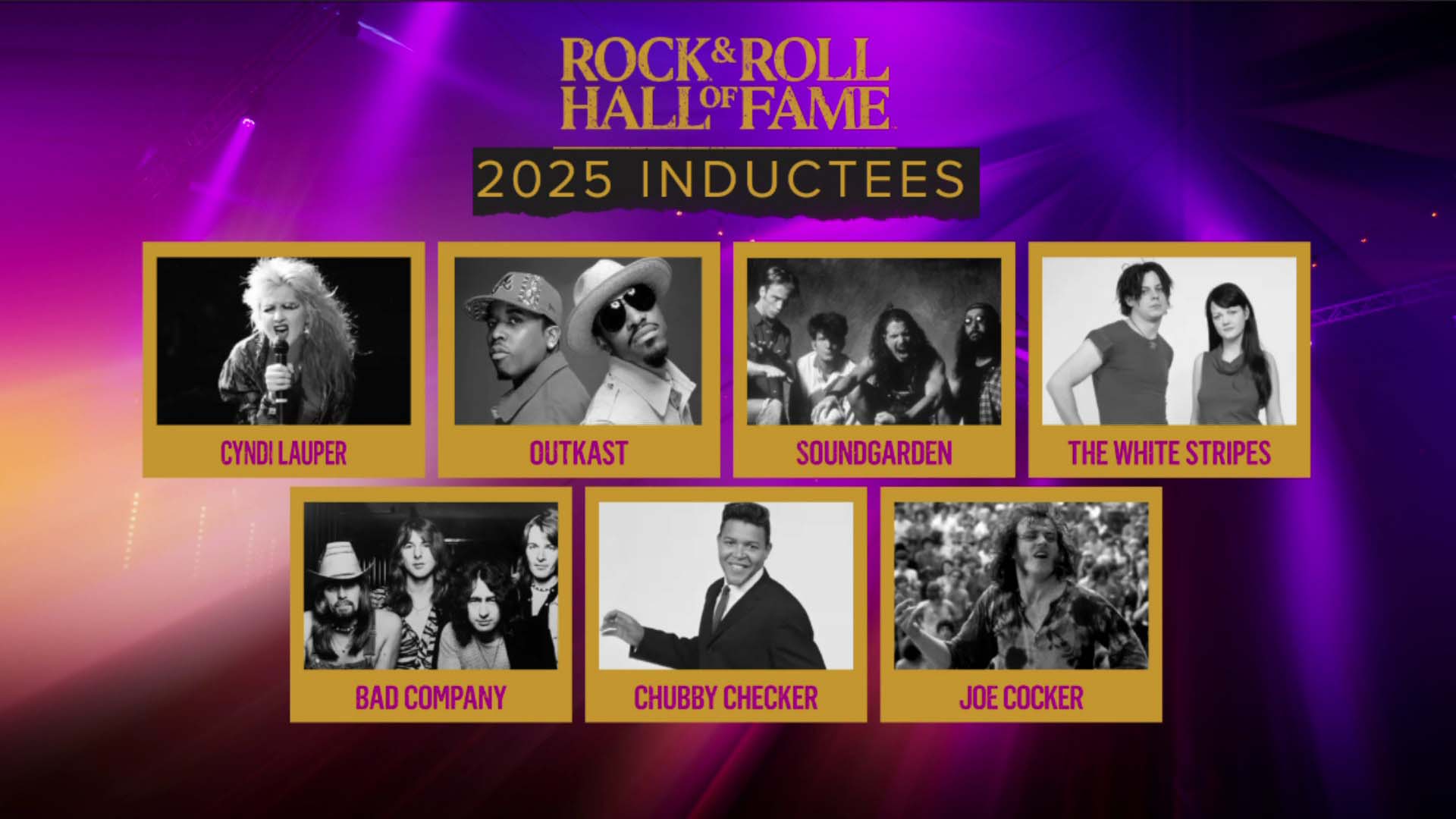 THE WHO Rock & Roll Hall of Fame 1990 額付 Rock & Roll Hall of Fame 2025 inductees revealed: See the list