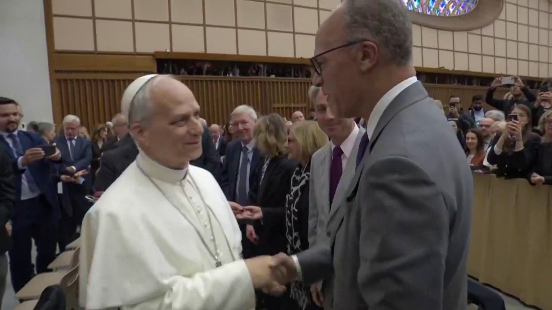 Pope gets a slice of home at Vatican City with a special delivery of Chicago pizza