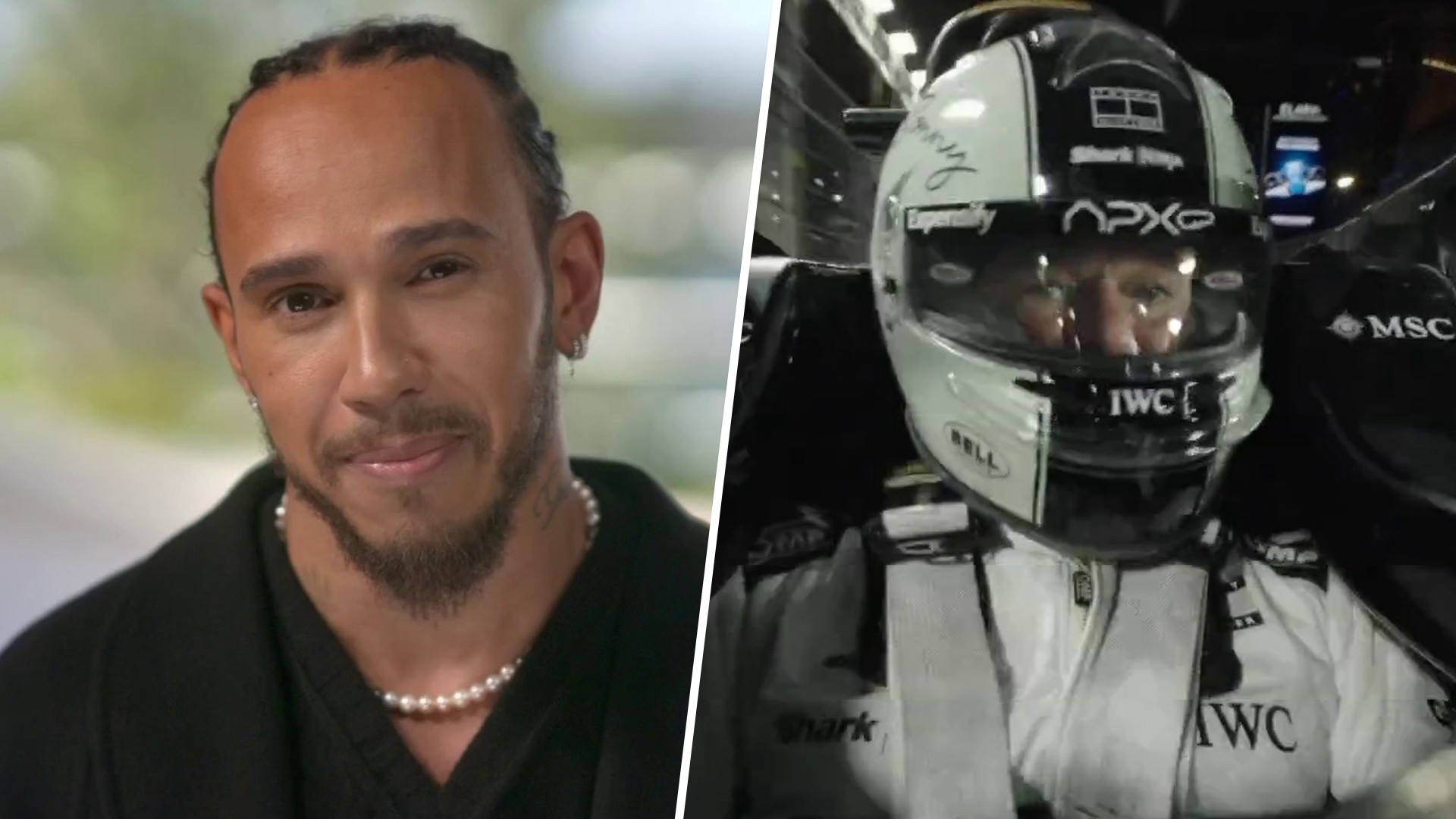 Lewis Hamilton gives TODAY a first look a new 'F1' trailer