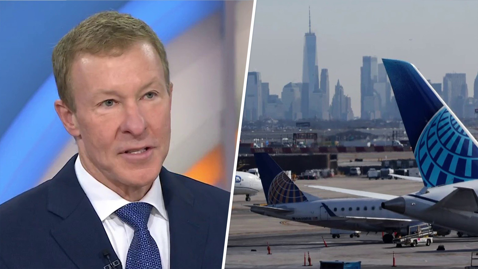United CEO talks safety concerns at Newark: 'It is absolutely safe'