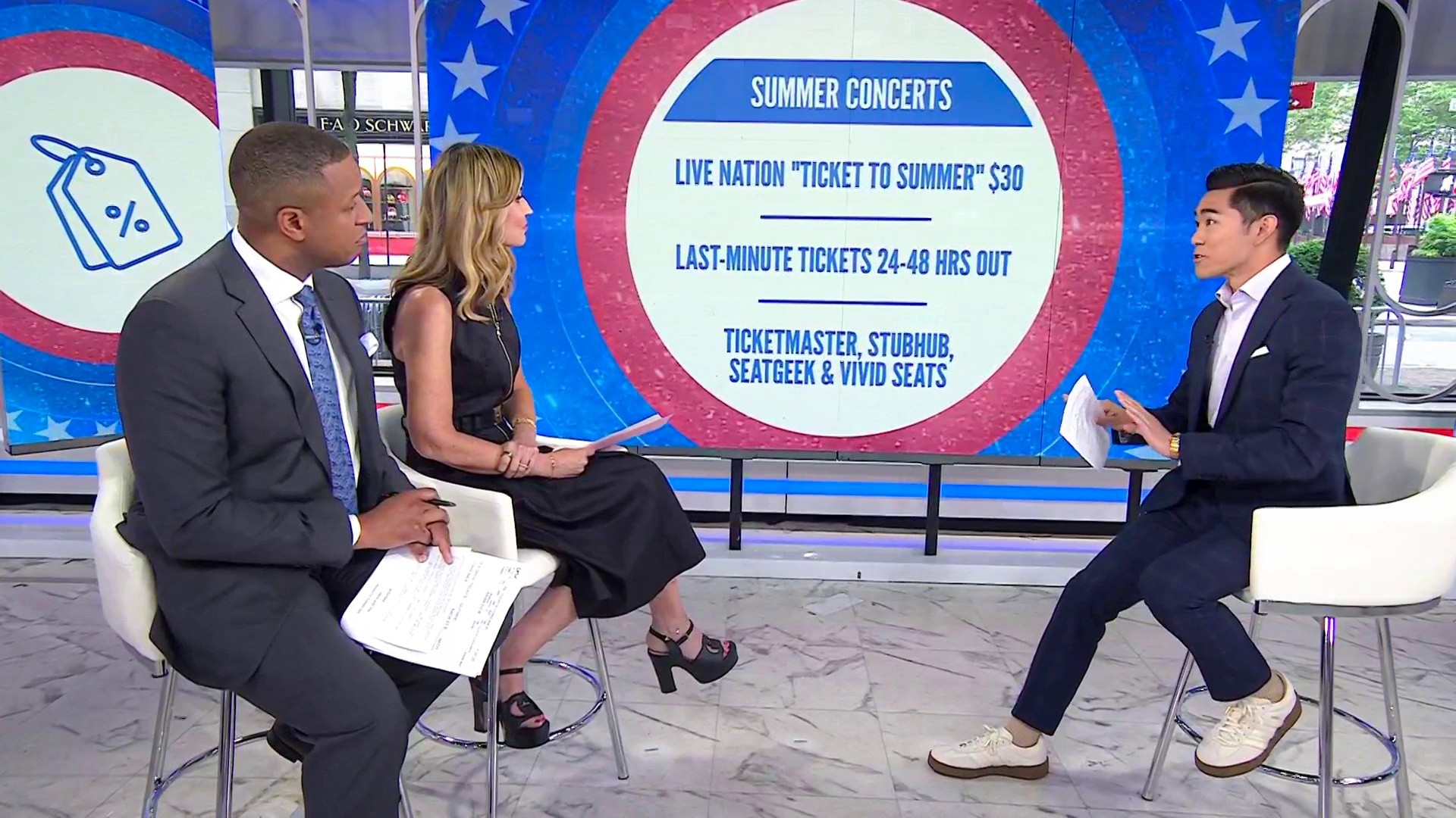 Summertime savings for Memorial Day: Concerts, sports, travel