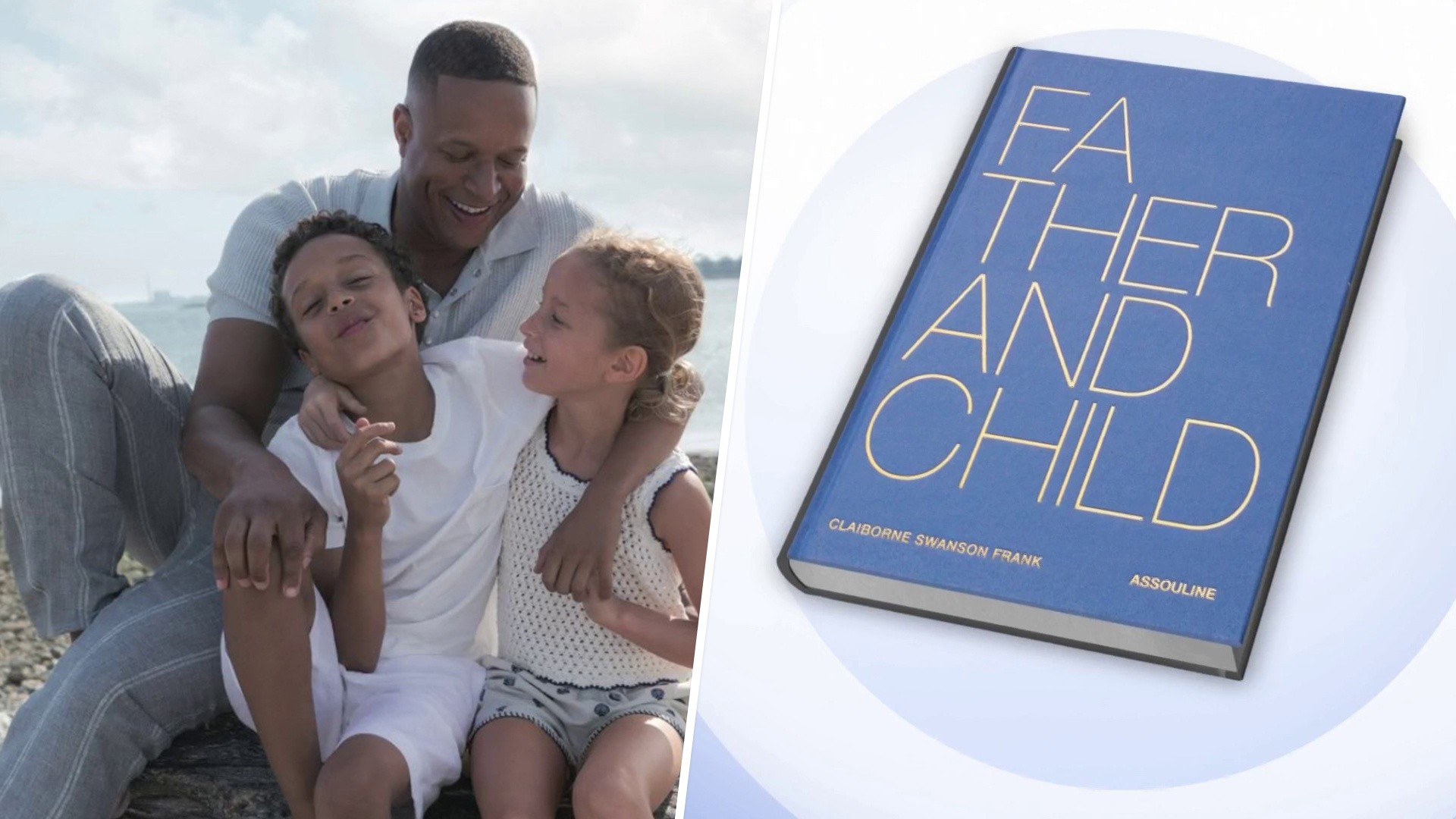 Craig Melvin and Kids Featured in 'Father And Child' Book