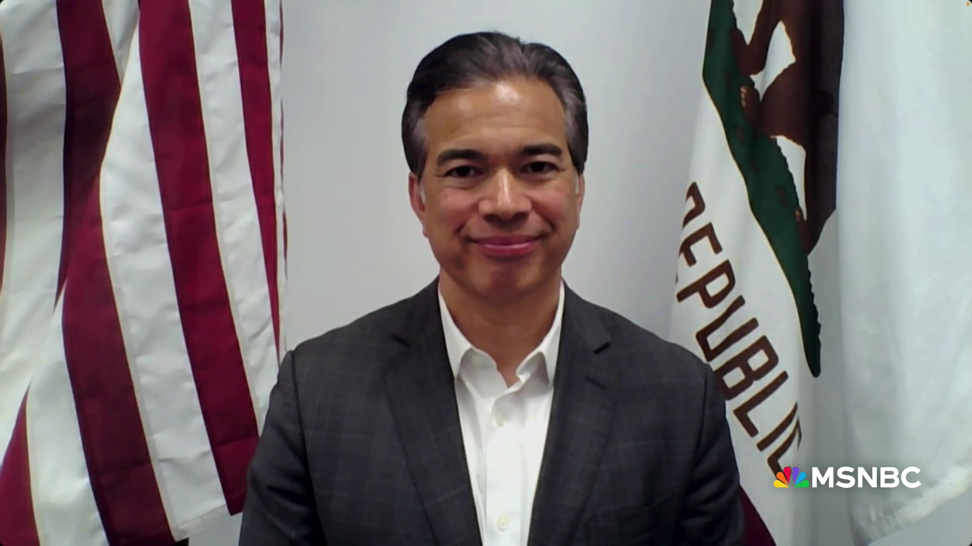 California Attorney General Rob Bonta