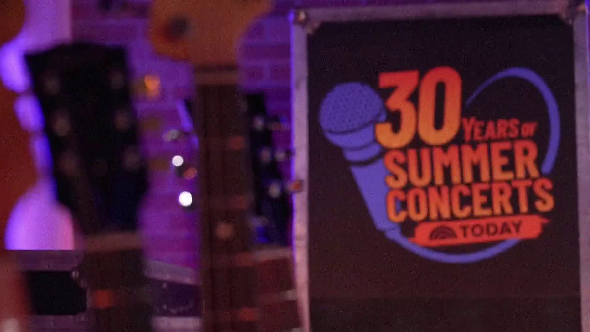 Look back at the first 30 years of TODAY's summer concert series
