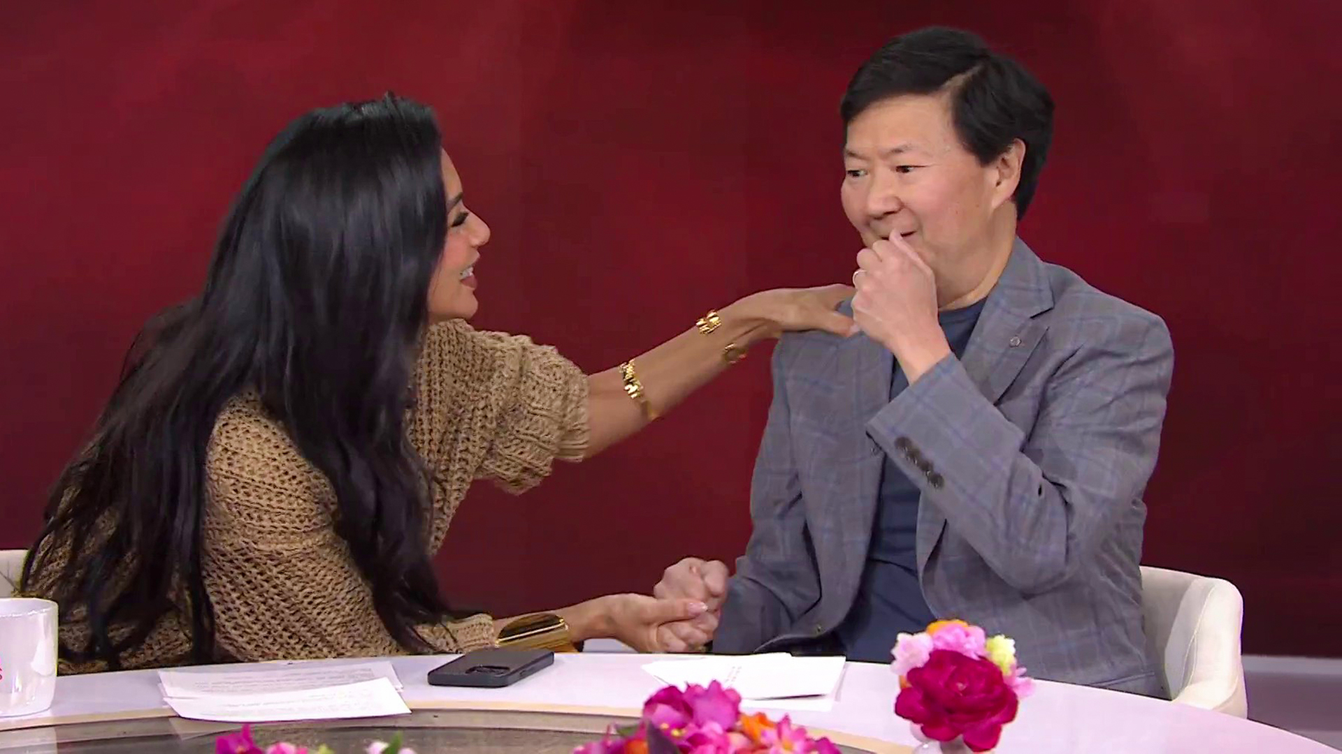 Nicole Scherzinger surprises guest co-host Ken Jeong on TODAY