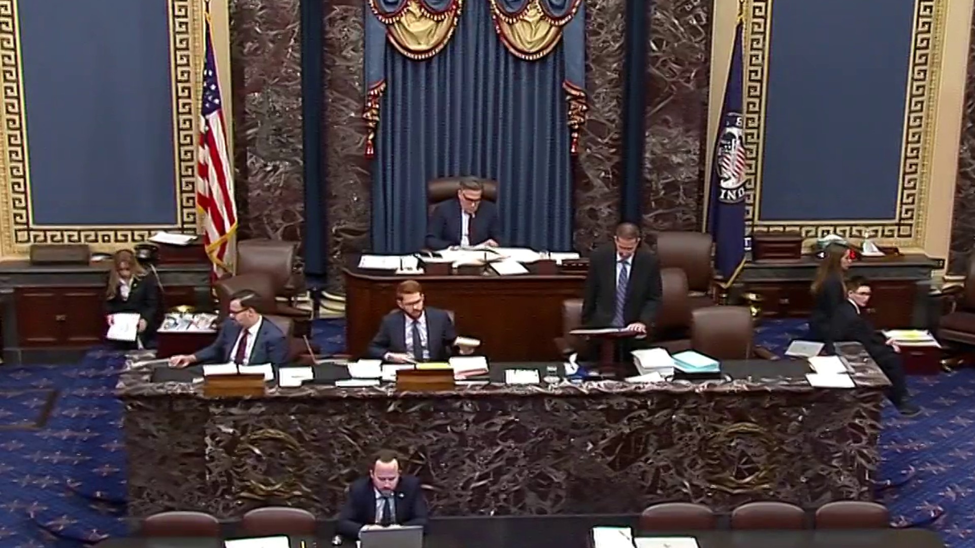 Senate floor