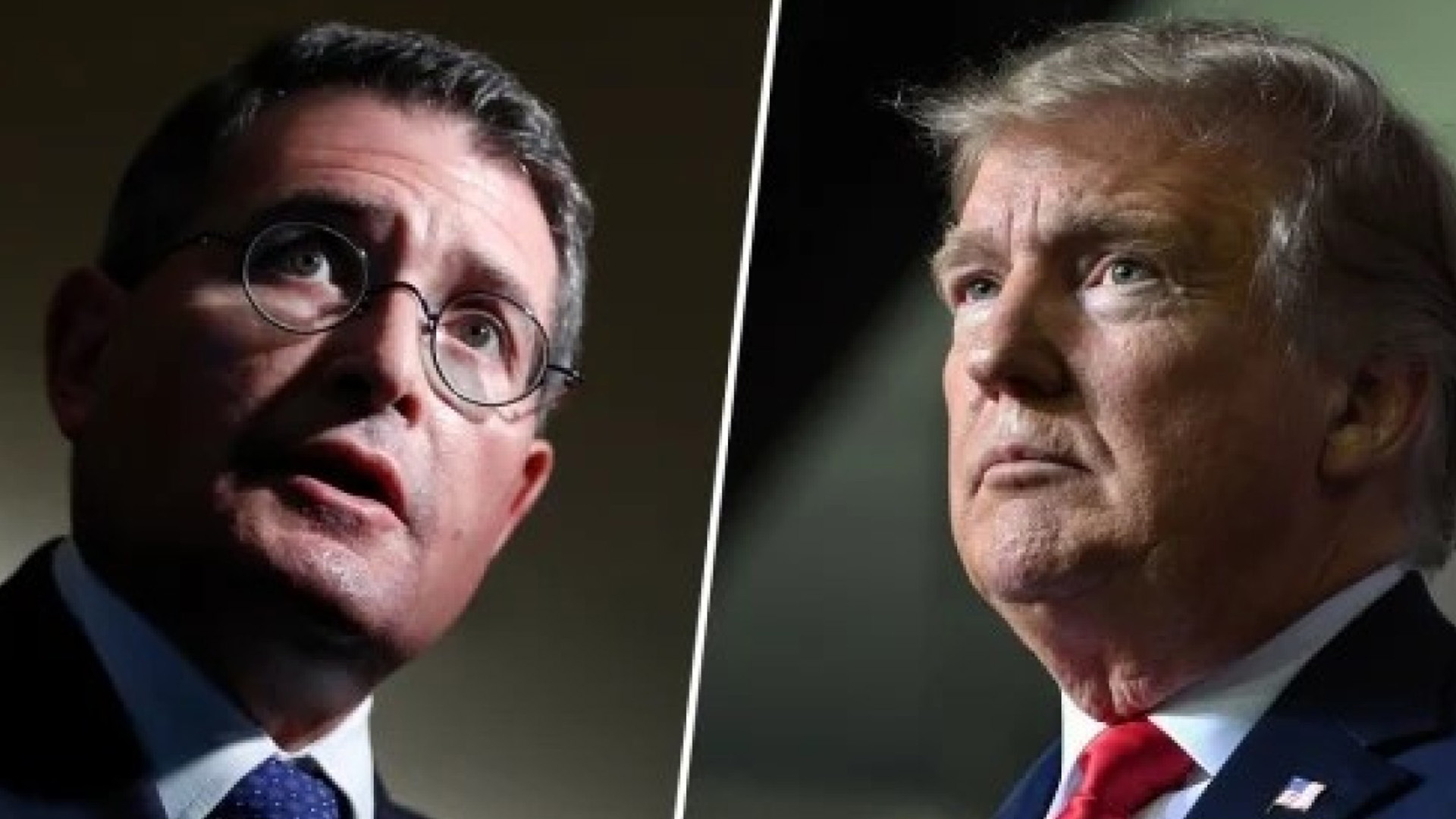 Leonard Leo and President Donald Trump