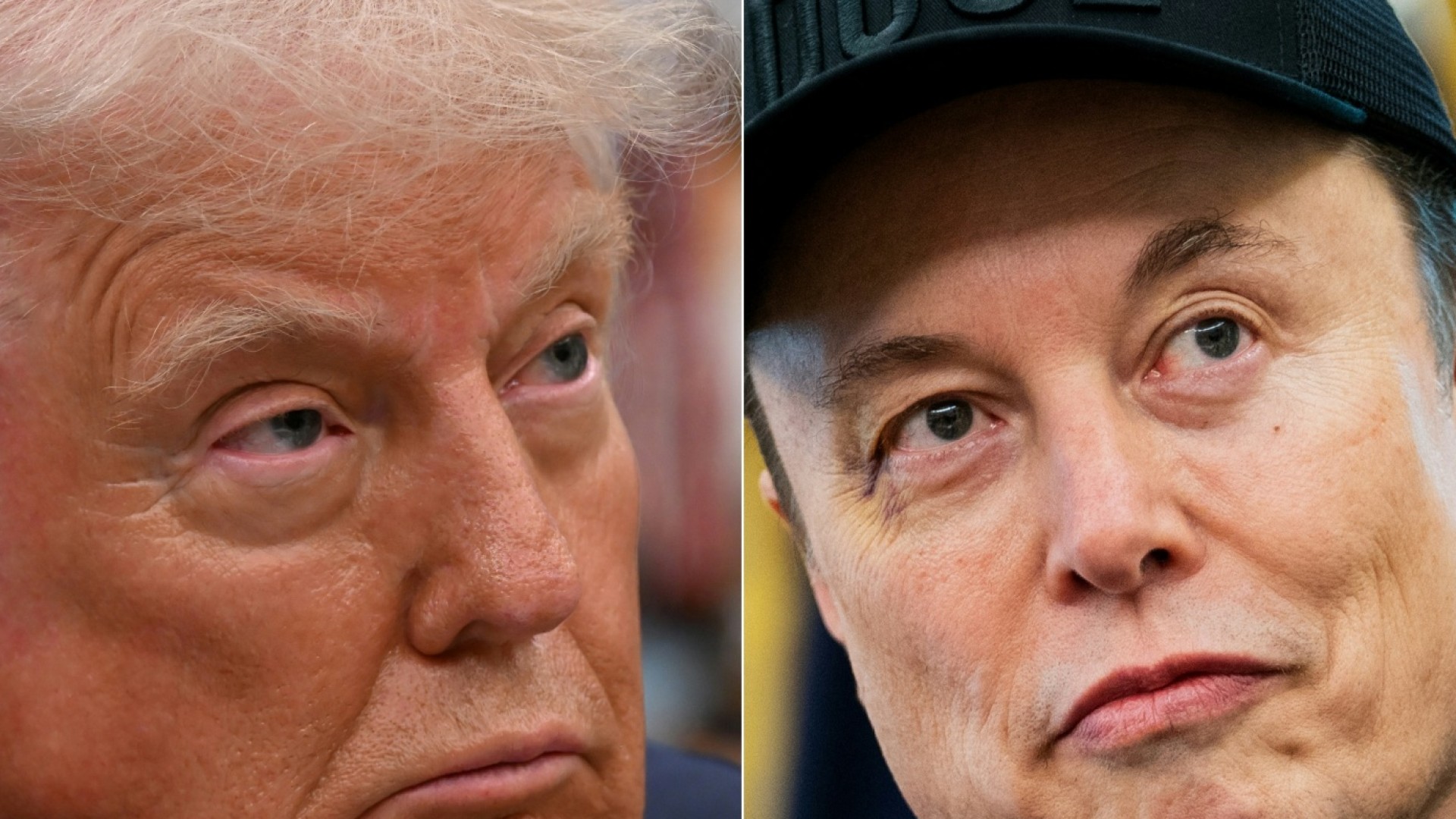 Donald Trump and Elon Musk