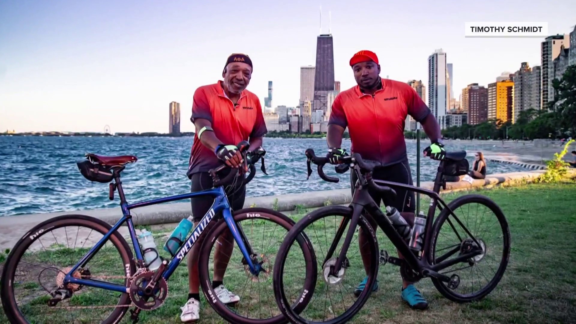 Father-Son Duo Cycle Their Way Toward a Healthier Lifestyle