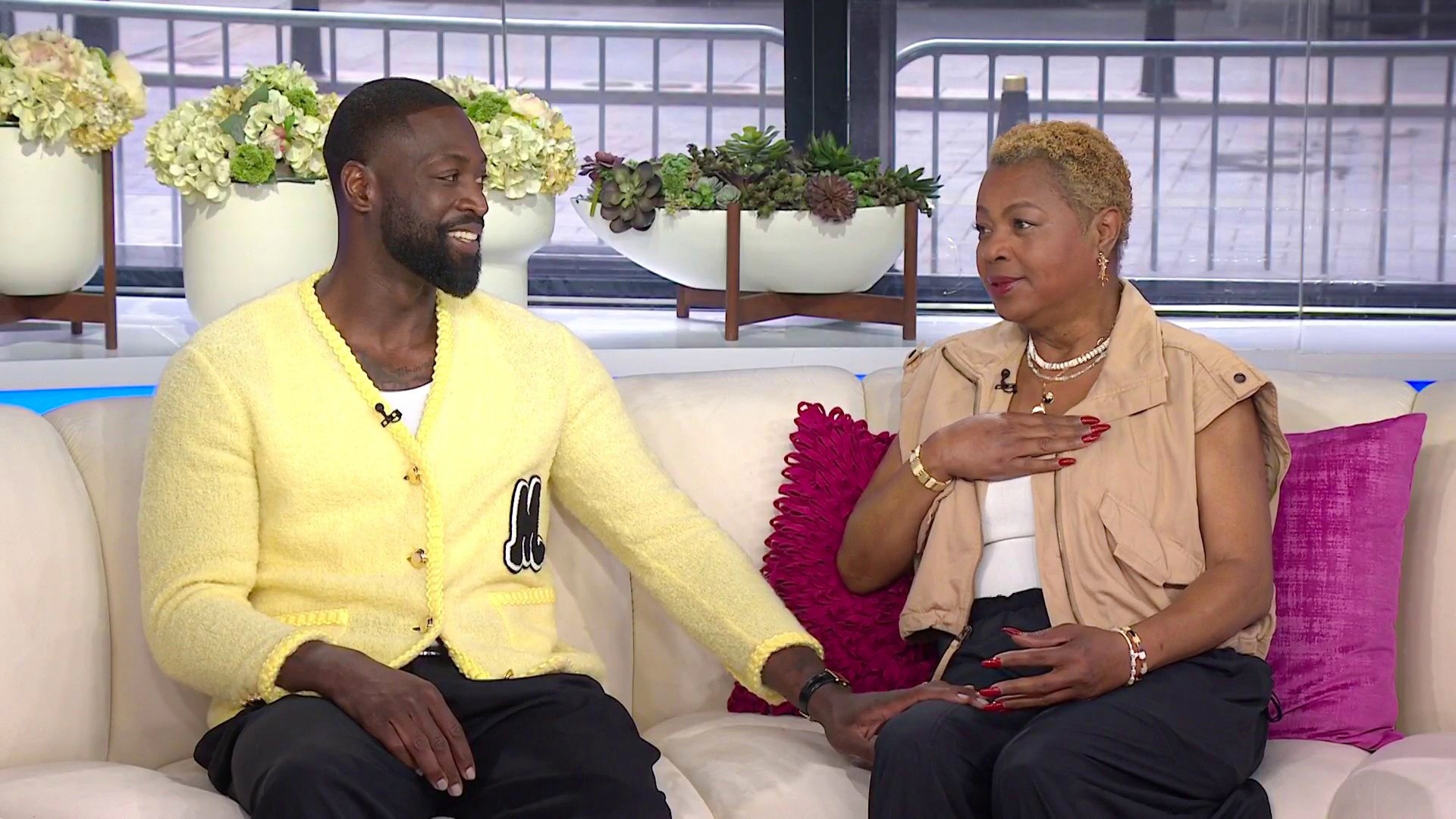 Dwyane Wade Gets Special Surprise From His Mom on TODAY!