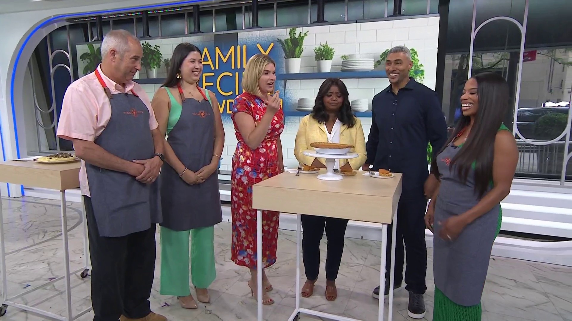 'Family Recipe Showdown' Stars Hold Live Competition on TODAY