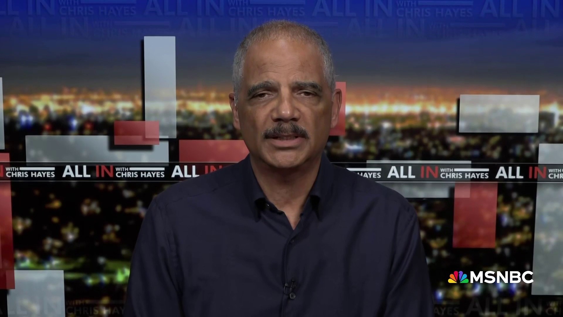 Former Attorney General Eric Holder