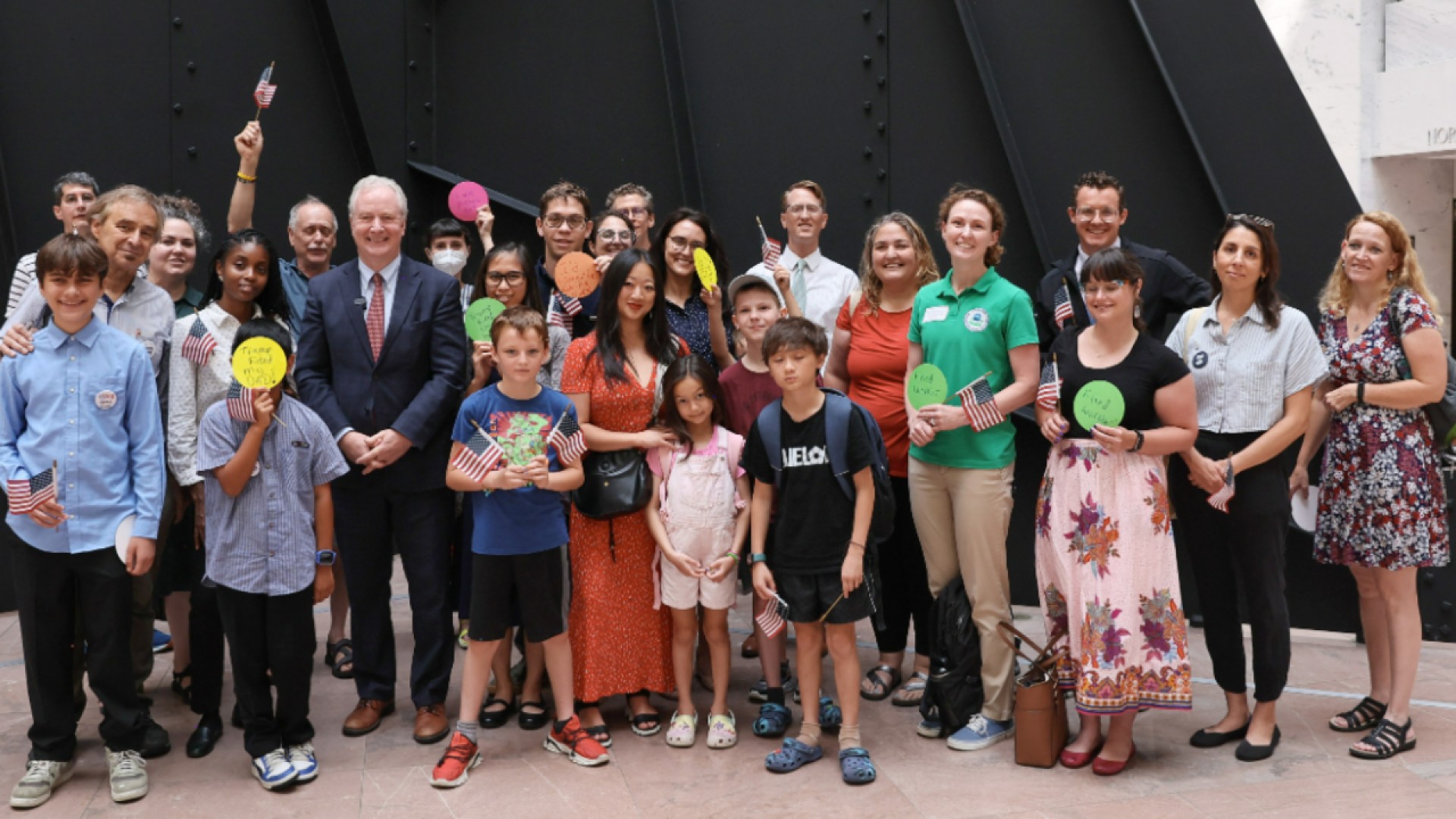 Children of 'Camp Democracy' 