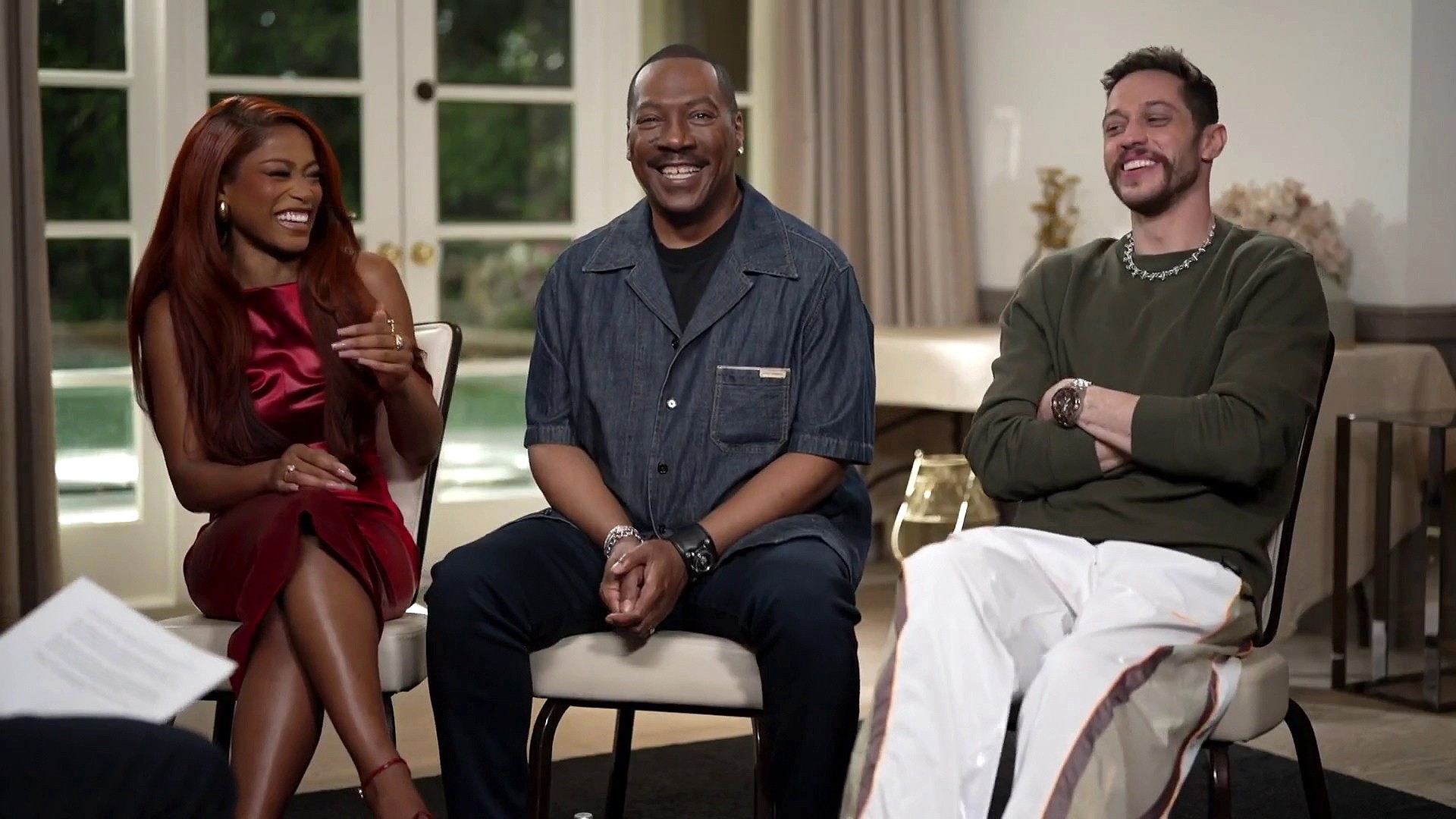 Pete Davidson on Parenting Tips From Eddie Murphy, Keke Palmer