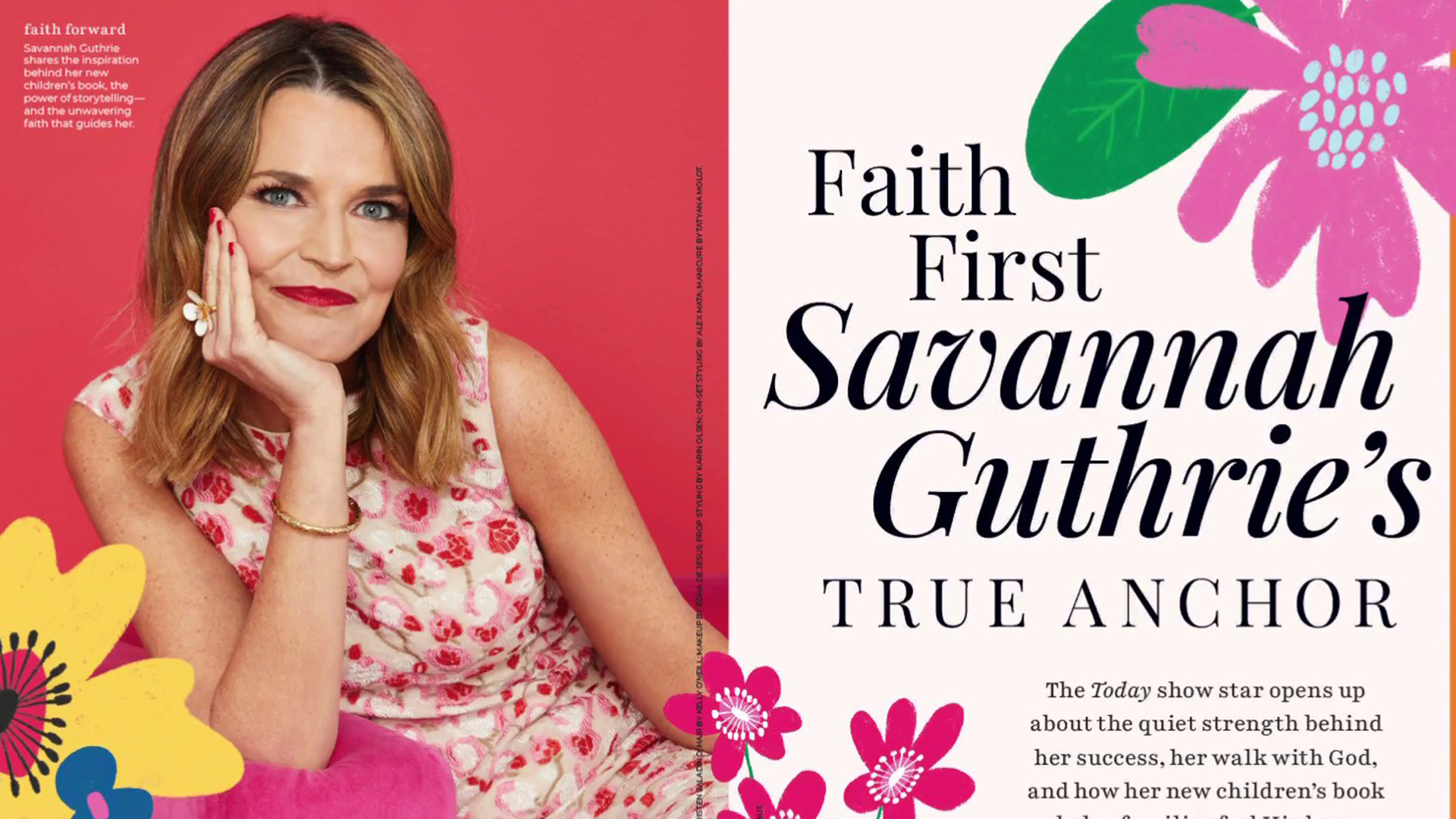 See Savannah Guthrie on the Cover of Woman's Day Magazine