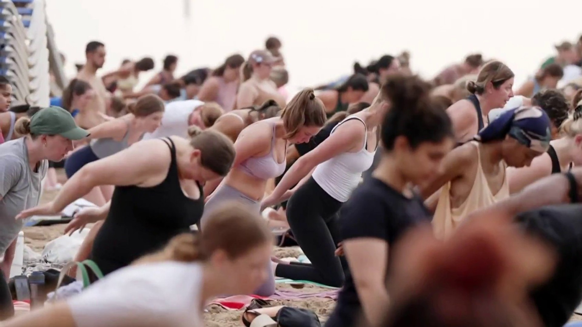 How a Free Pilates Class in Chicago Went Viral on Social Media