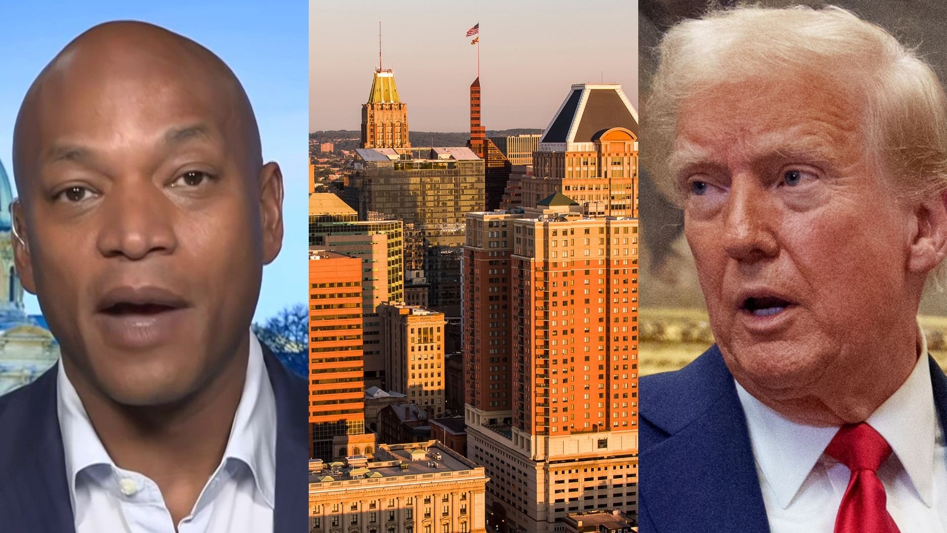 Gov. Wes Moore / Baltimore / Trump