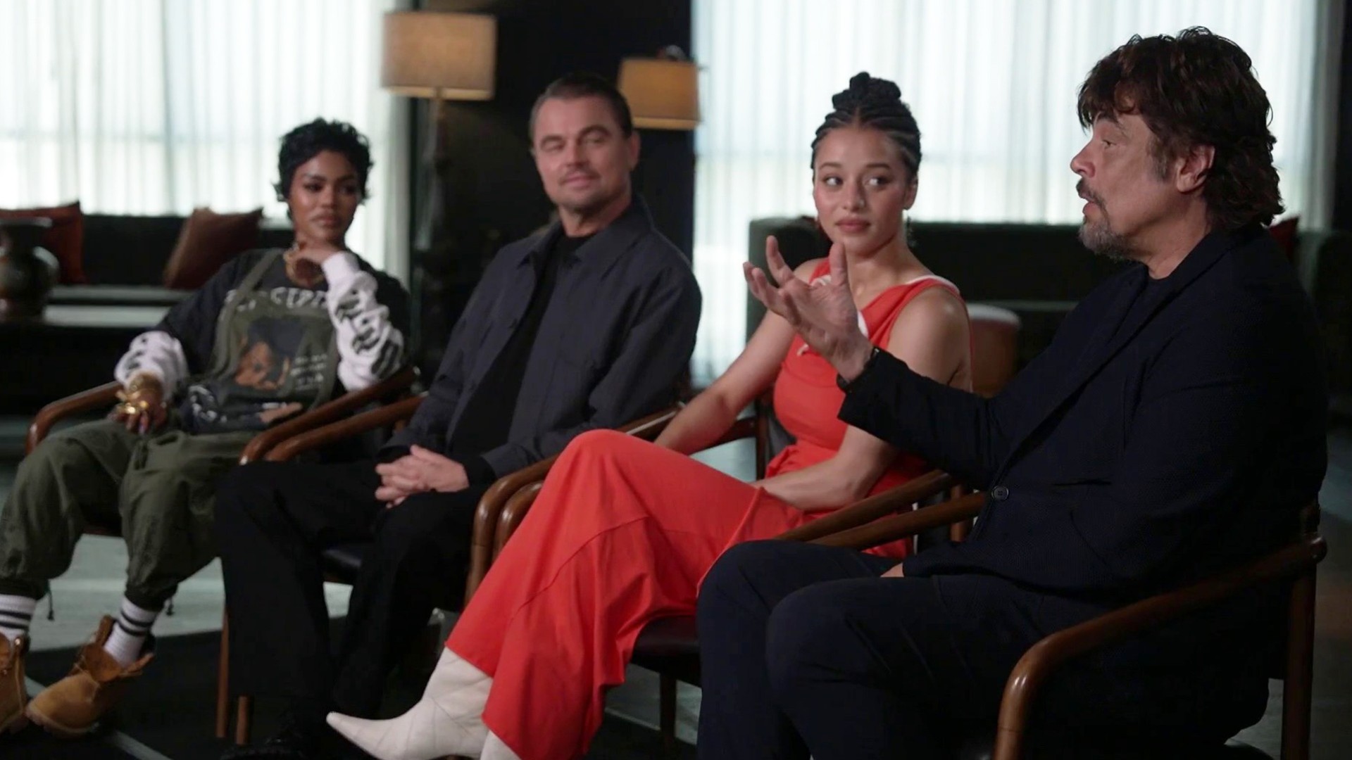 'One Battle After Another' Stars Talk Genre-Busting Action Film