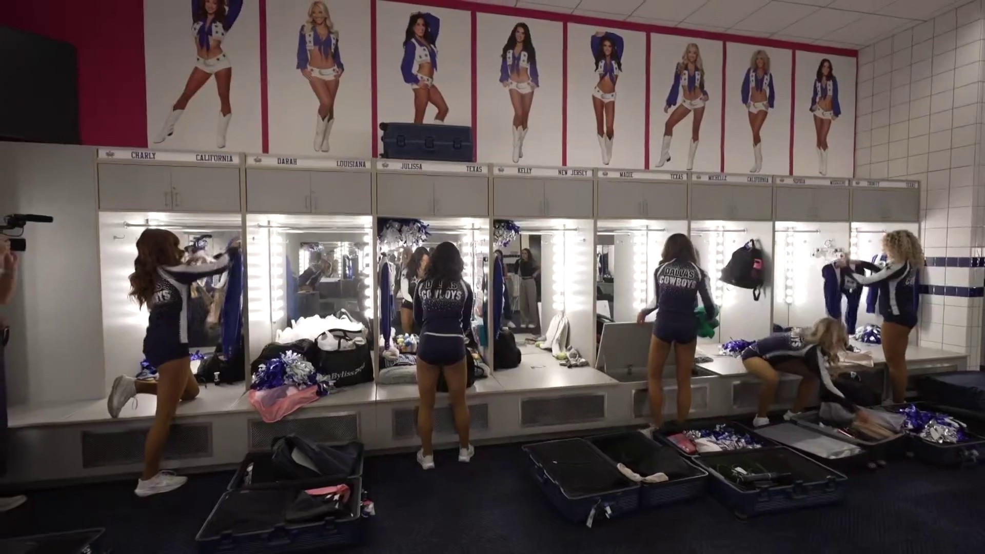 See Inside a Day in the Life of the Dallas Cowboys Cheerleaders