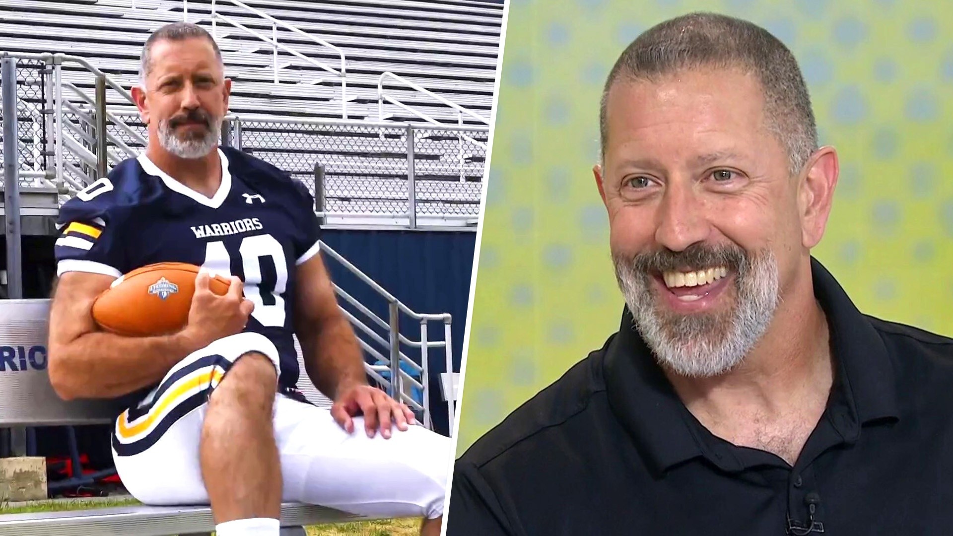 58-Year-Old Dad Goes Back to College to Play Football