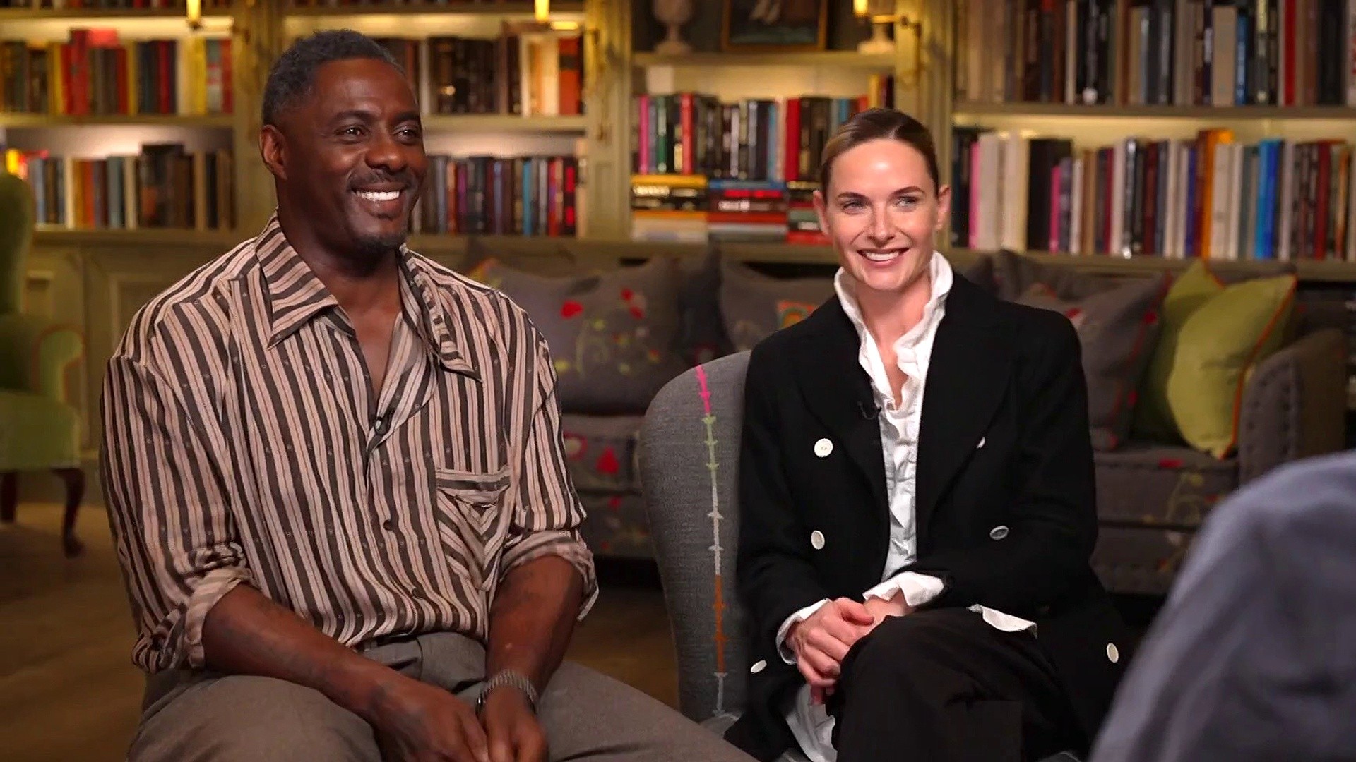 Idris Elba and Rebecca Ferguson Talk 'A House of Dynamite' Movie
