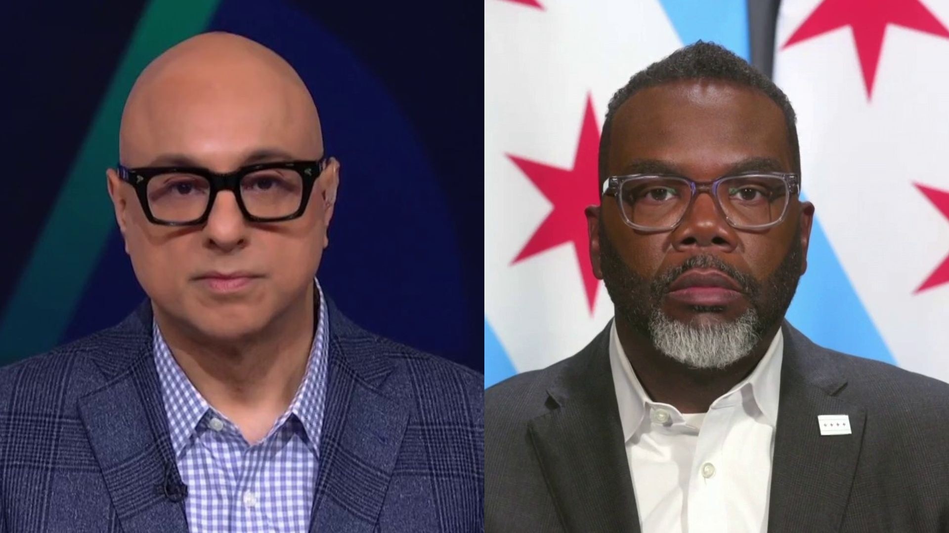 Ali Velshi / Mayor Brandon Johnson