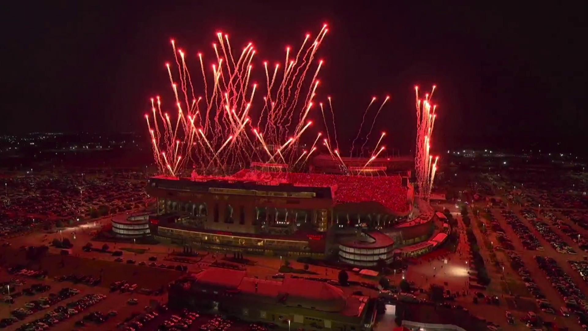 Inside the Kansas City Chief's Famous Fireworks Show