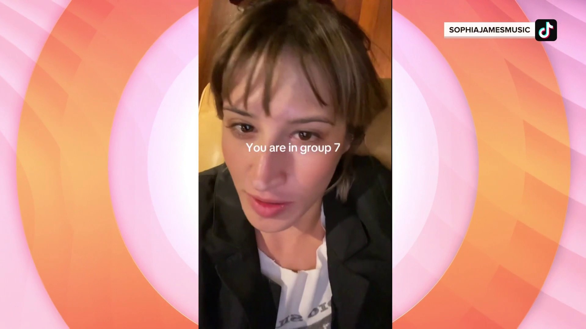 What is Group 7? Sophia James' Viral TikTok Experiment