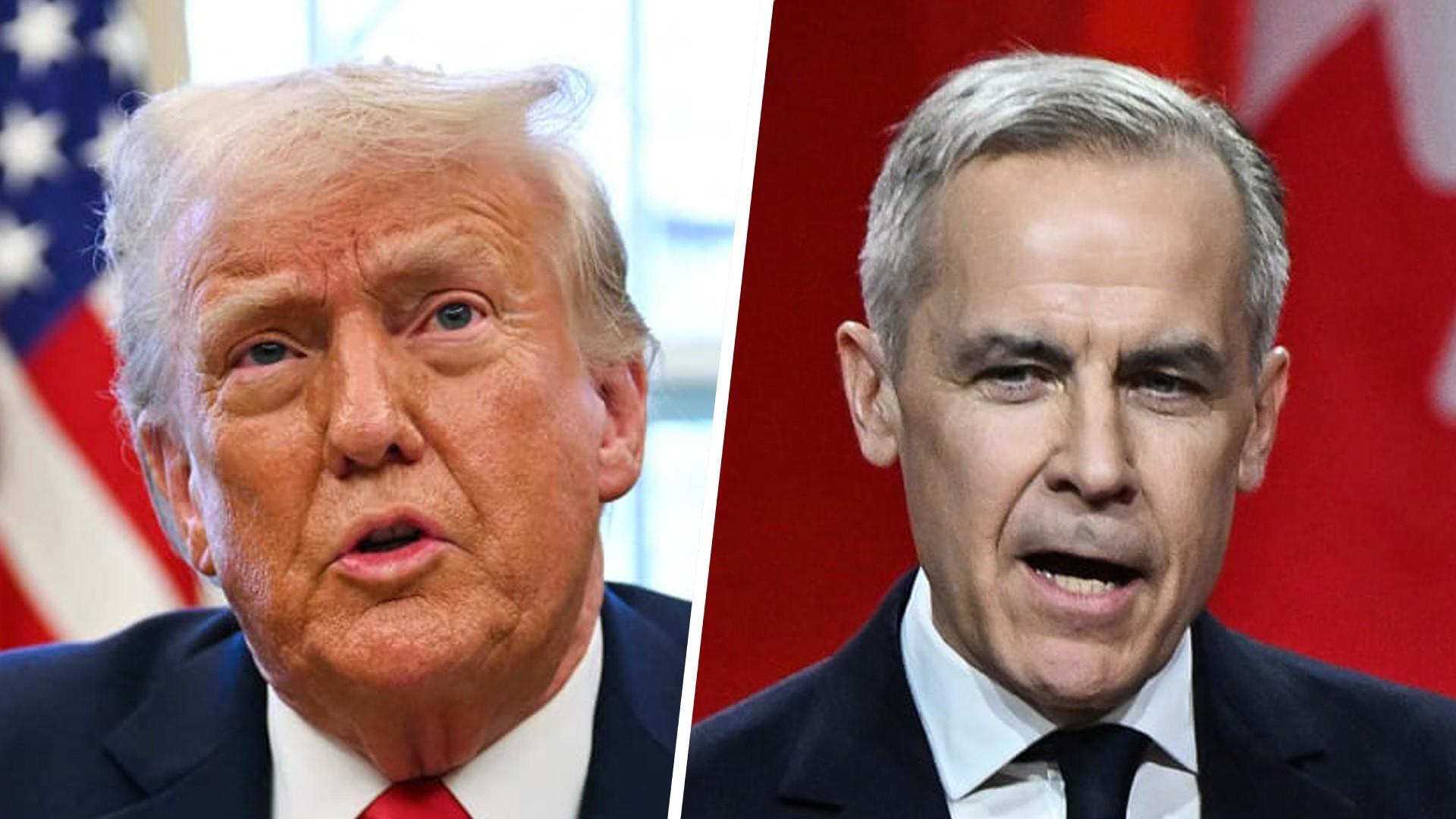 Trump / Canadian Prime Minister Mark Carney