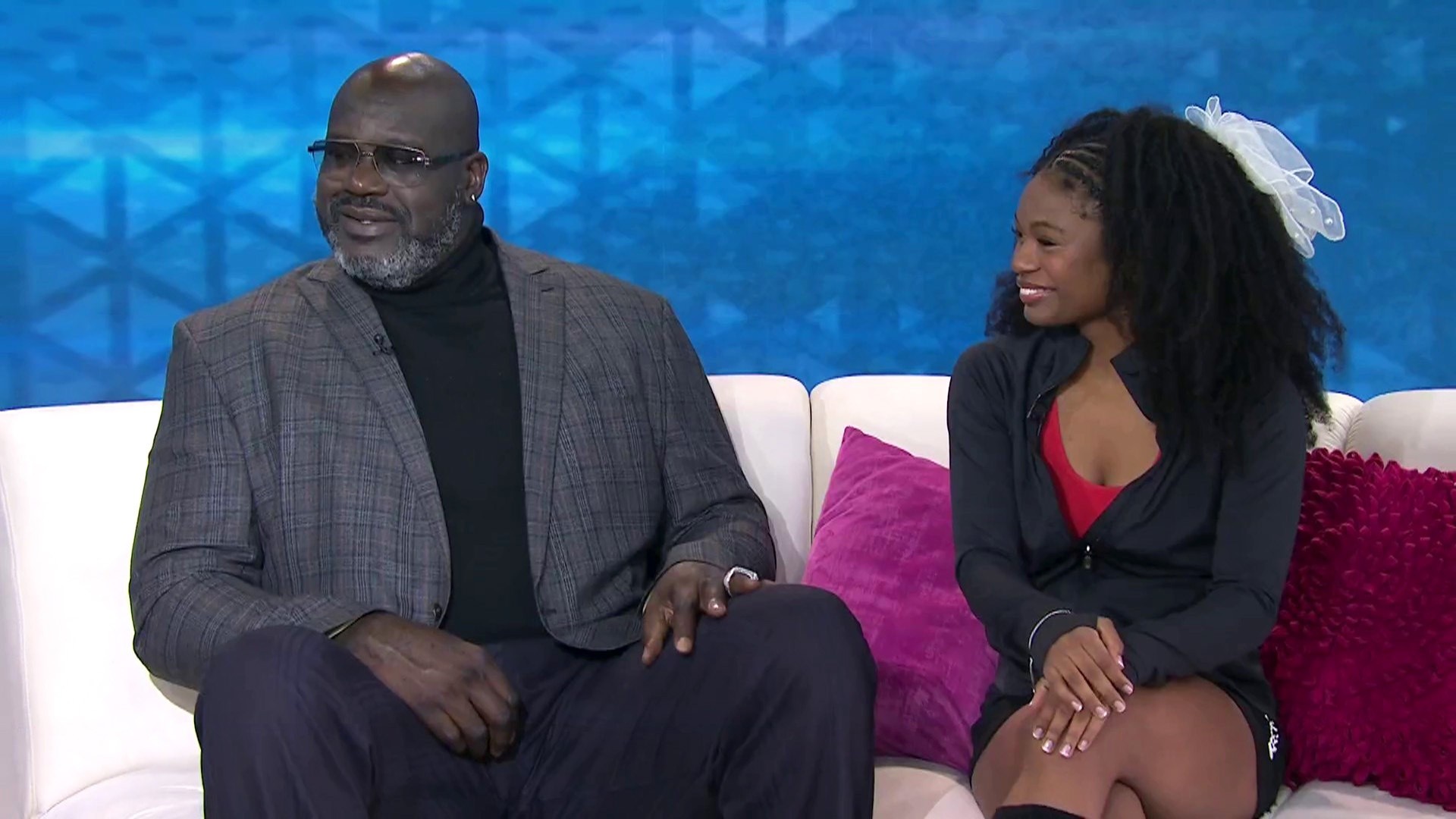 Shaq Reunites With College Wrestler That He Bought a Car For