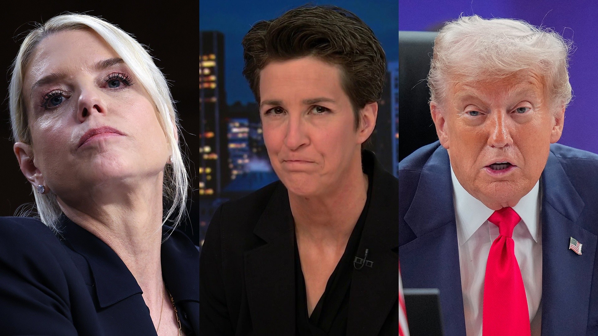 Donald Trump and Pam Bondi