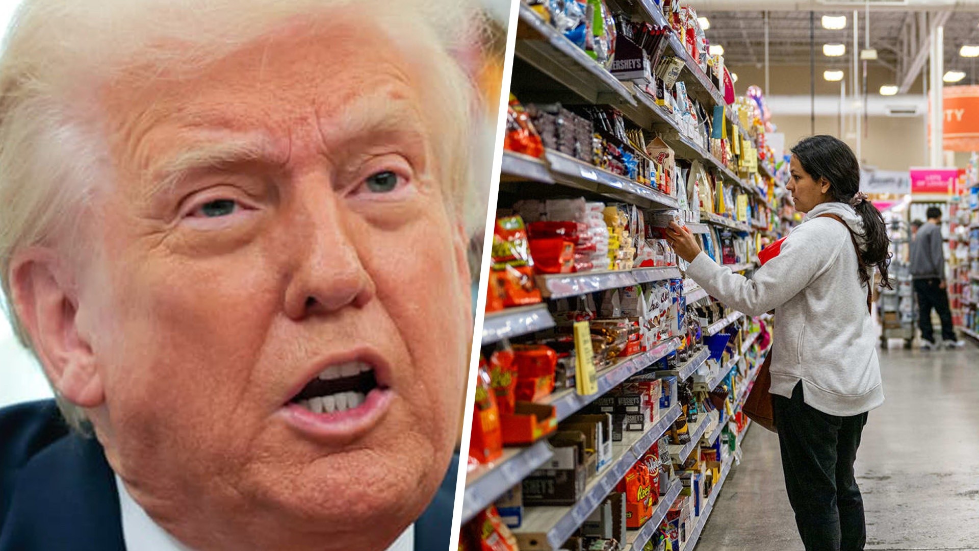 Trump / Grocery shopper