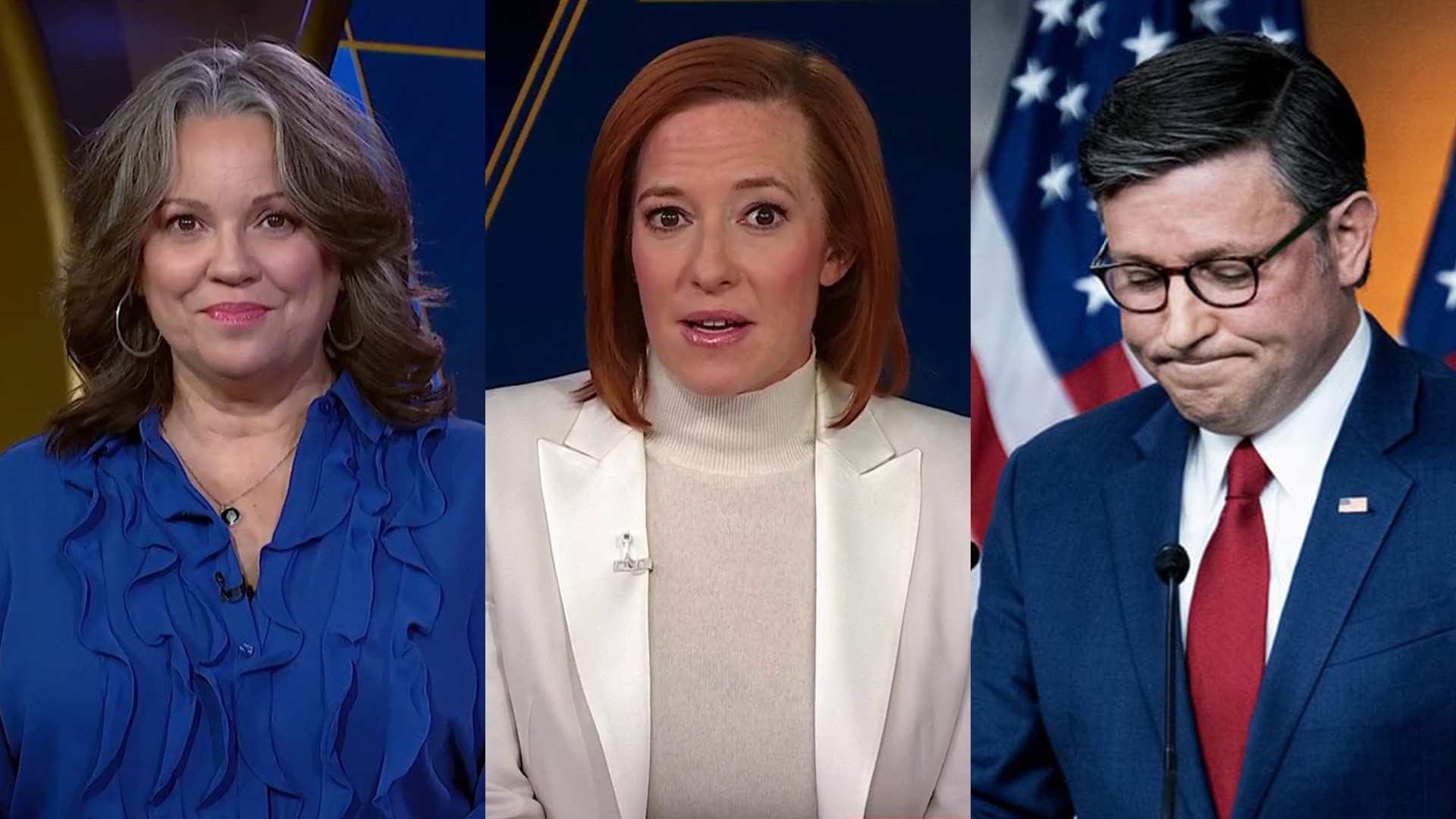 Rep. Adelita Grijalva, Rep. Mike Johnson and Mika Brzezinski