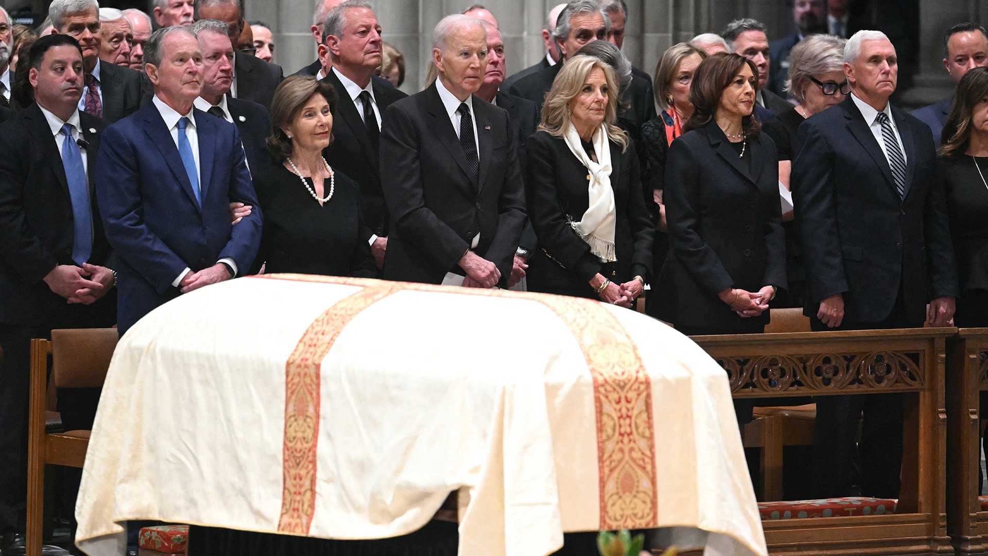 Dick Cheney Remembered at Funeral Service in Washington, D.C.