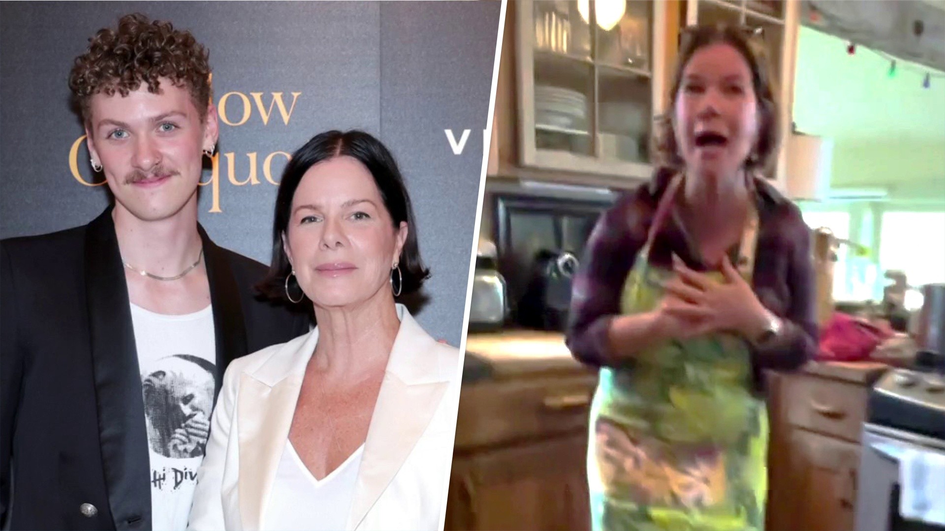 Marcia Gay Harden Shares Video of Son's Thanksgiving Surprise