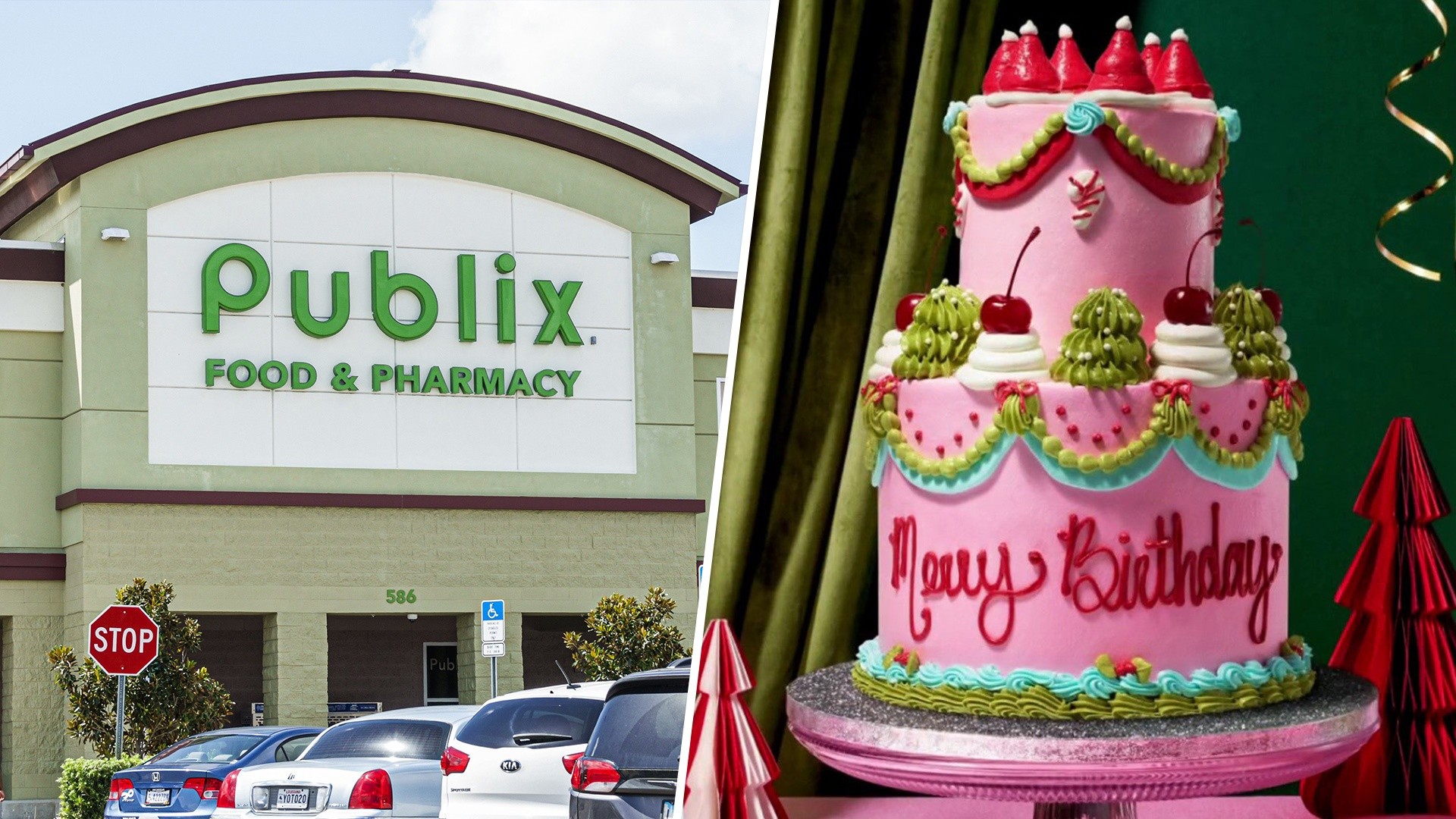 Publix Celebrates Christmas Birthdays With Special Cake