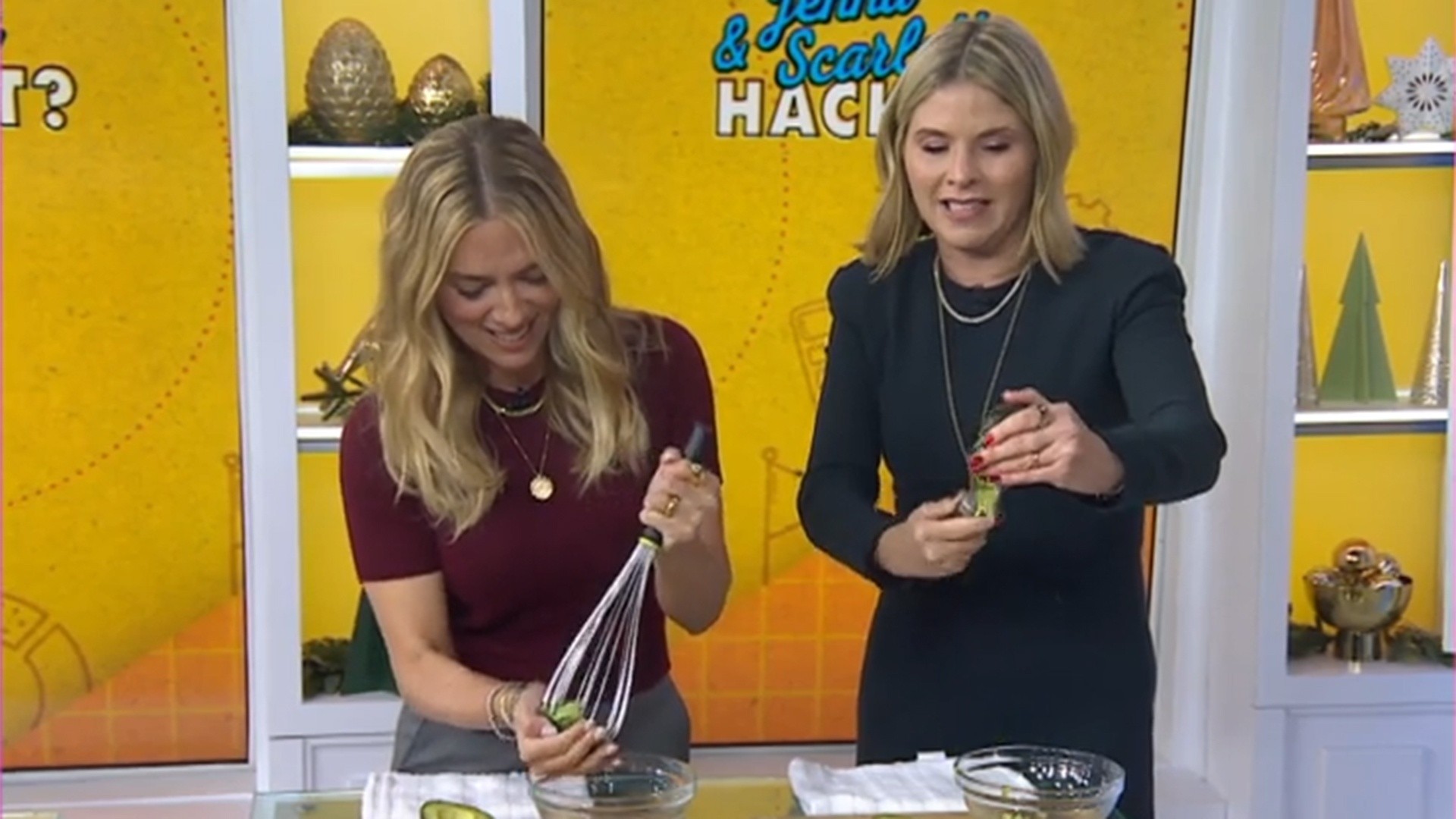 Jenna Bush Hager and Scarlett Johansson Test Viral Hacks