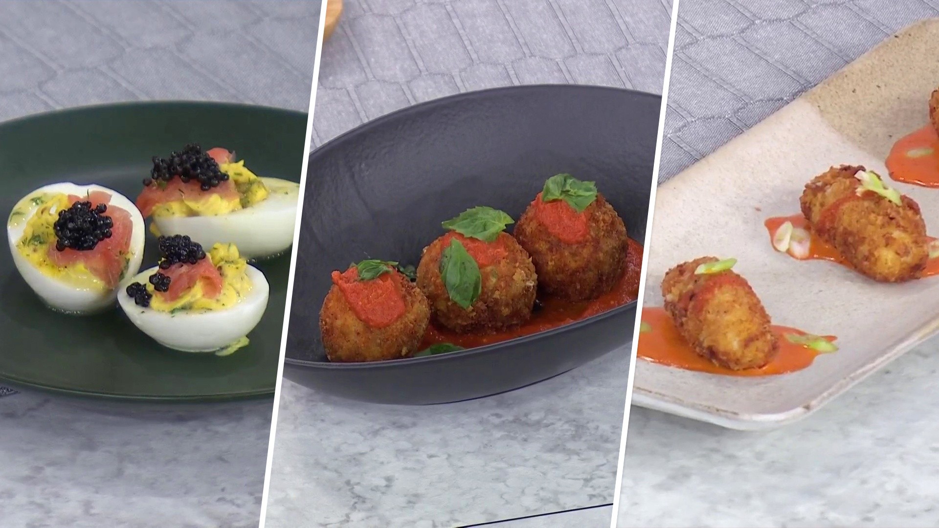 Tasty Hors d'Oeuvres: Bobby Flay Shares 3 Bite-Sized Recipes