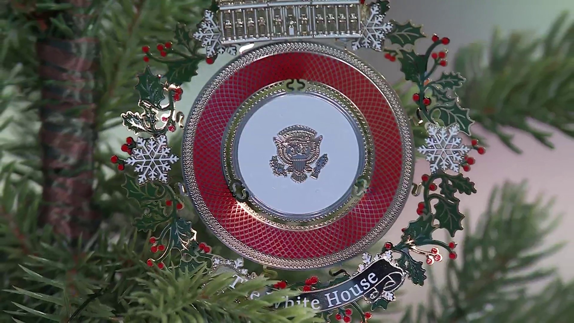TODAY Reveals the White House 2025 Christmas Ornament