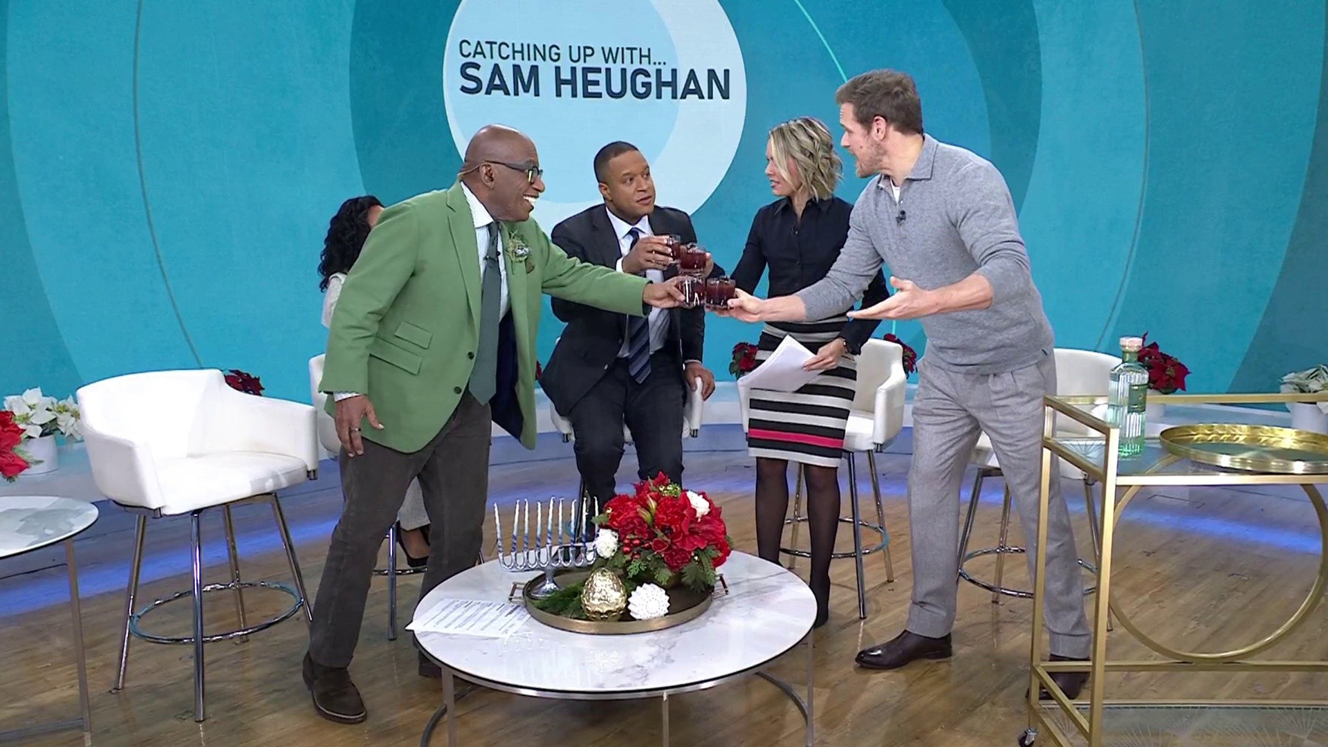 Sam Heughan Brings a Taste of His New Project to TODAY