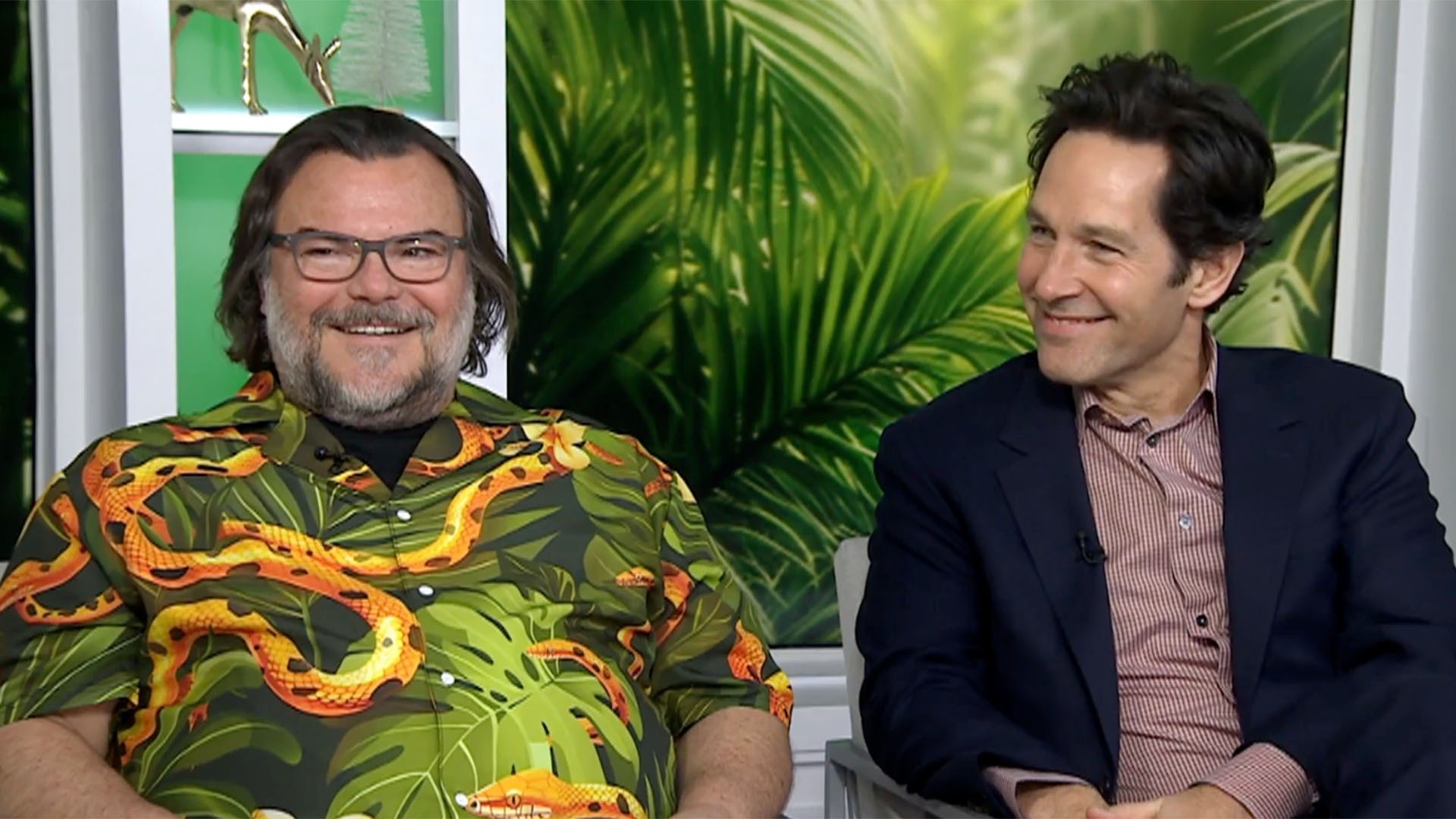 Jack Black, Paul Rudd Talk 'Anaconda,' Cameo by Ice Cube, More