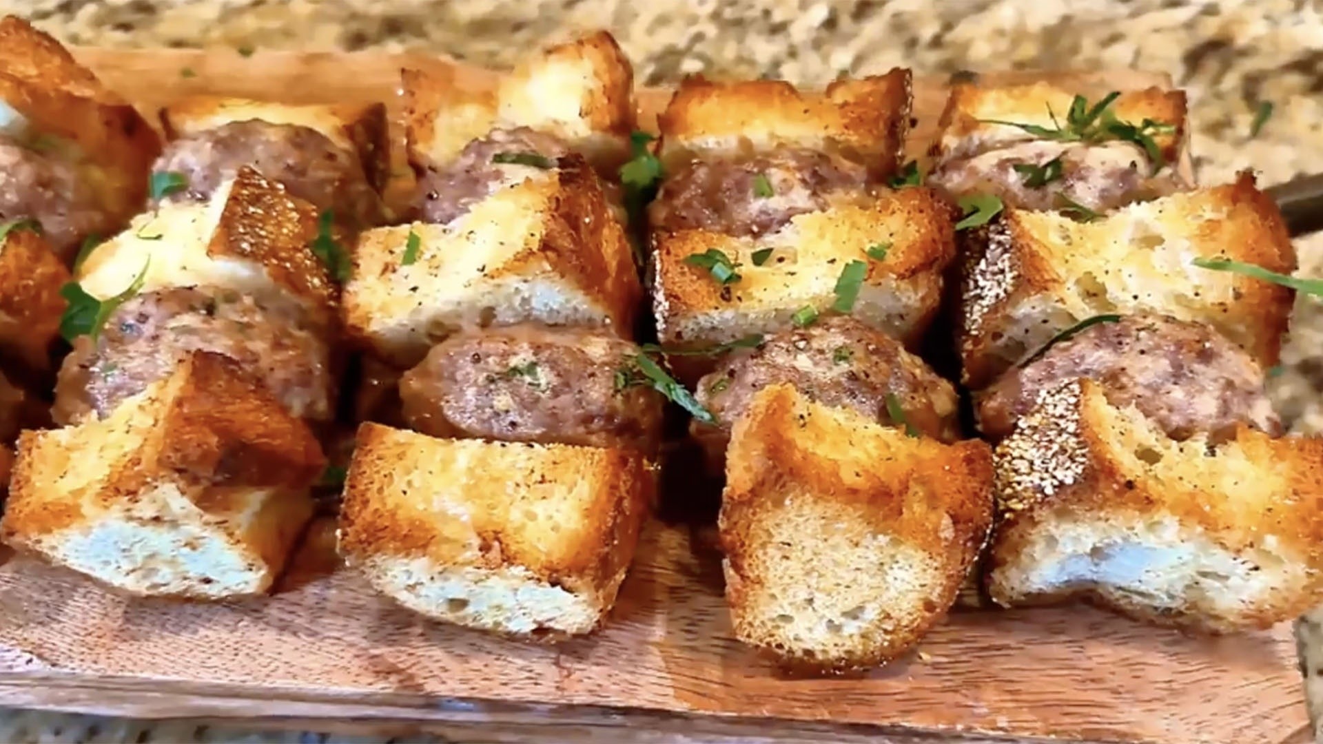 Get Matthew Cutolo's Appetizer Recipe for Meatball Spiedini