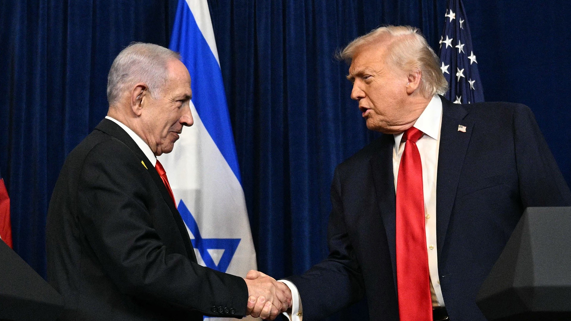 Trump Gives Warnings to Iran and Hamas After Netanyahu Meeting