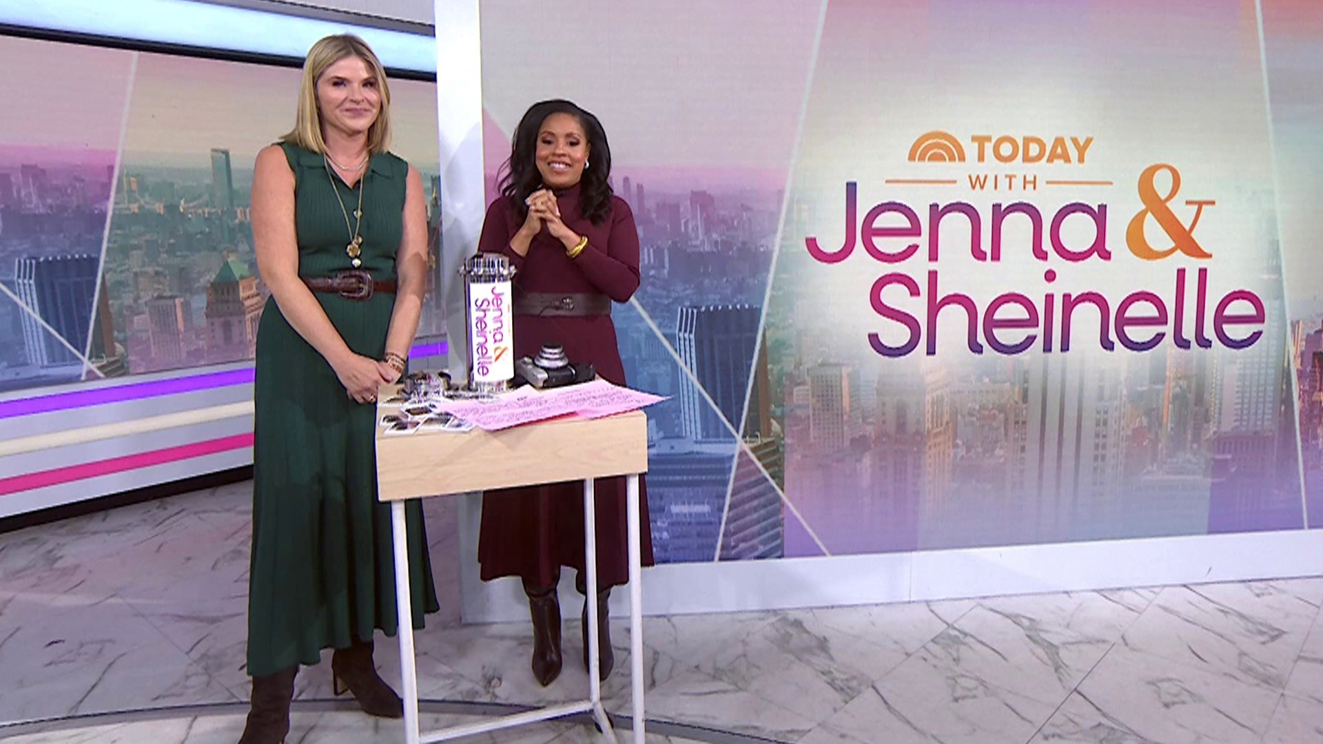 Jenna and Sheinelle Make a Time Capsule: See What They Store!