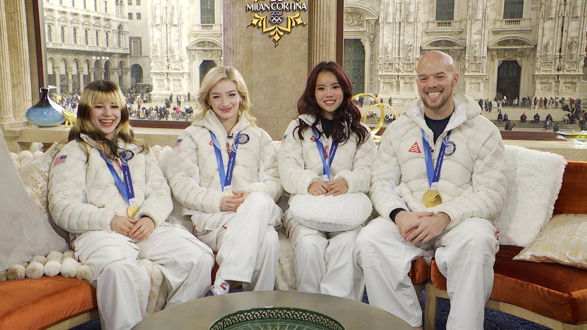 US Figure Skaters Talk Winning Gold at 2026 Winter Olympics