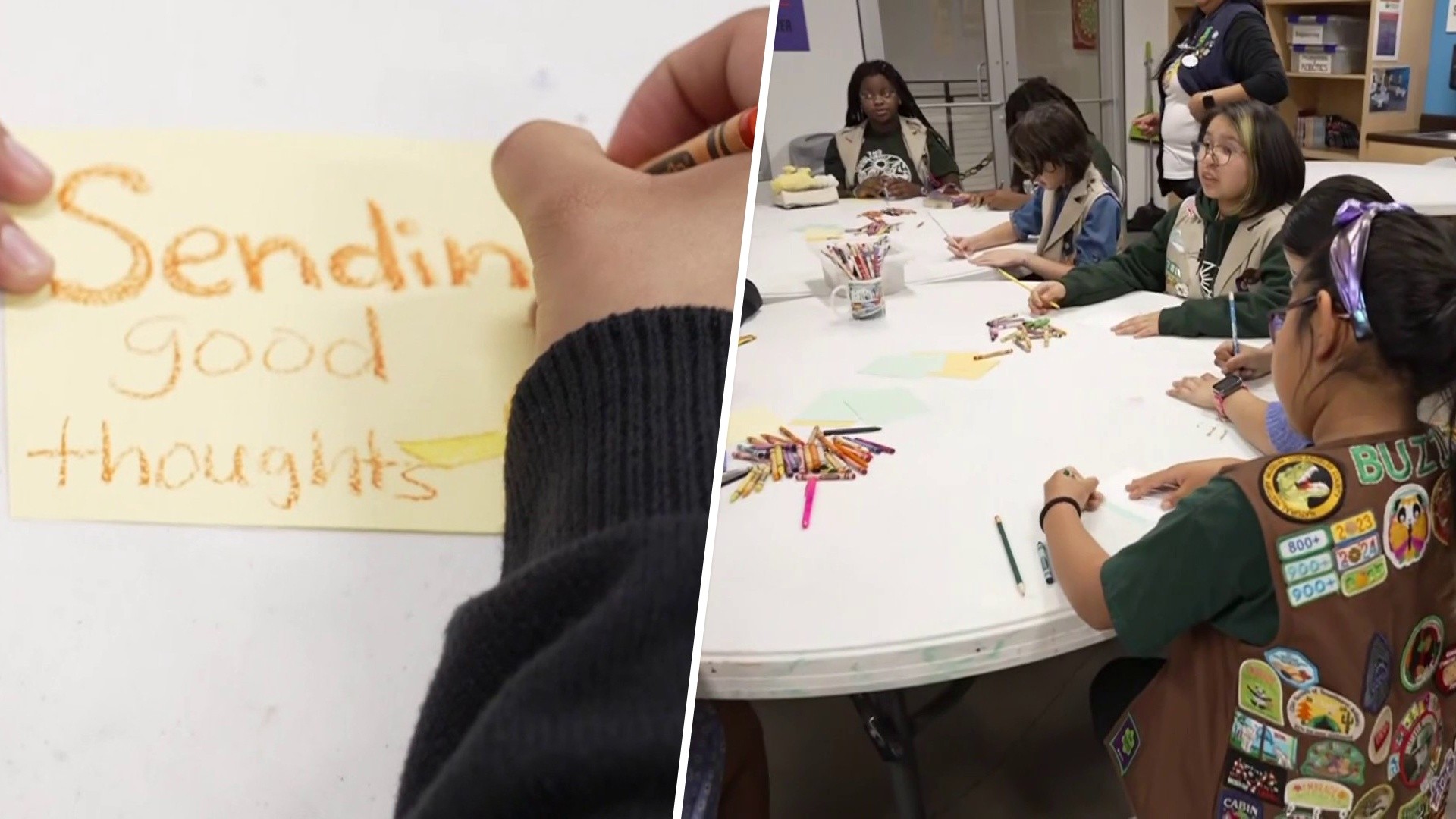 Local Girl Scouts in Arizona Show Love and Support for Guthrie Family